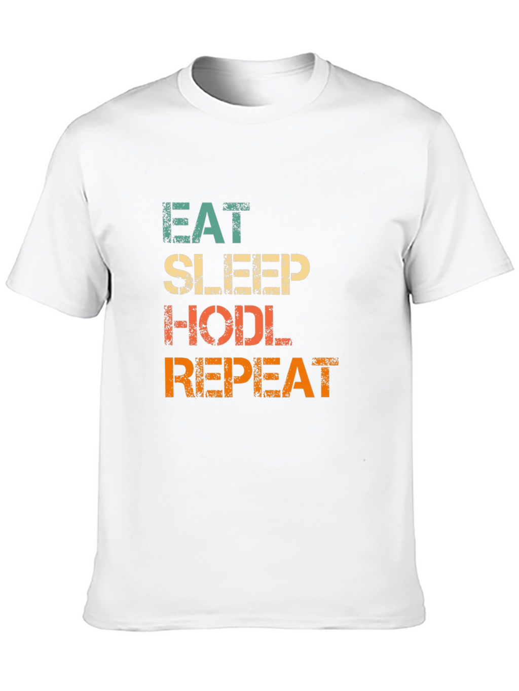 Eat Sleep HODL Repeat Crypto T-Shirt