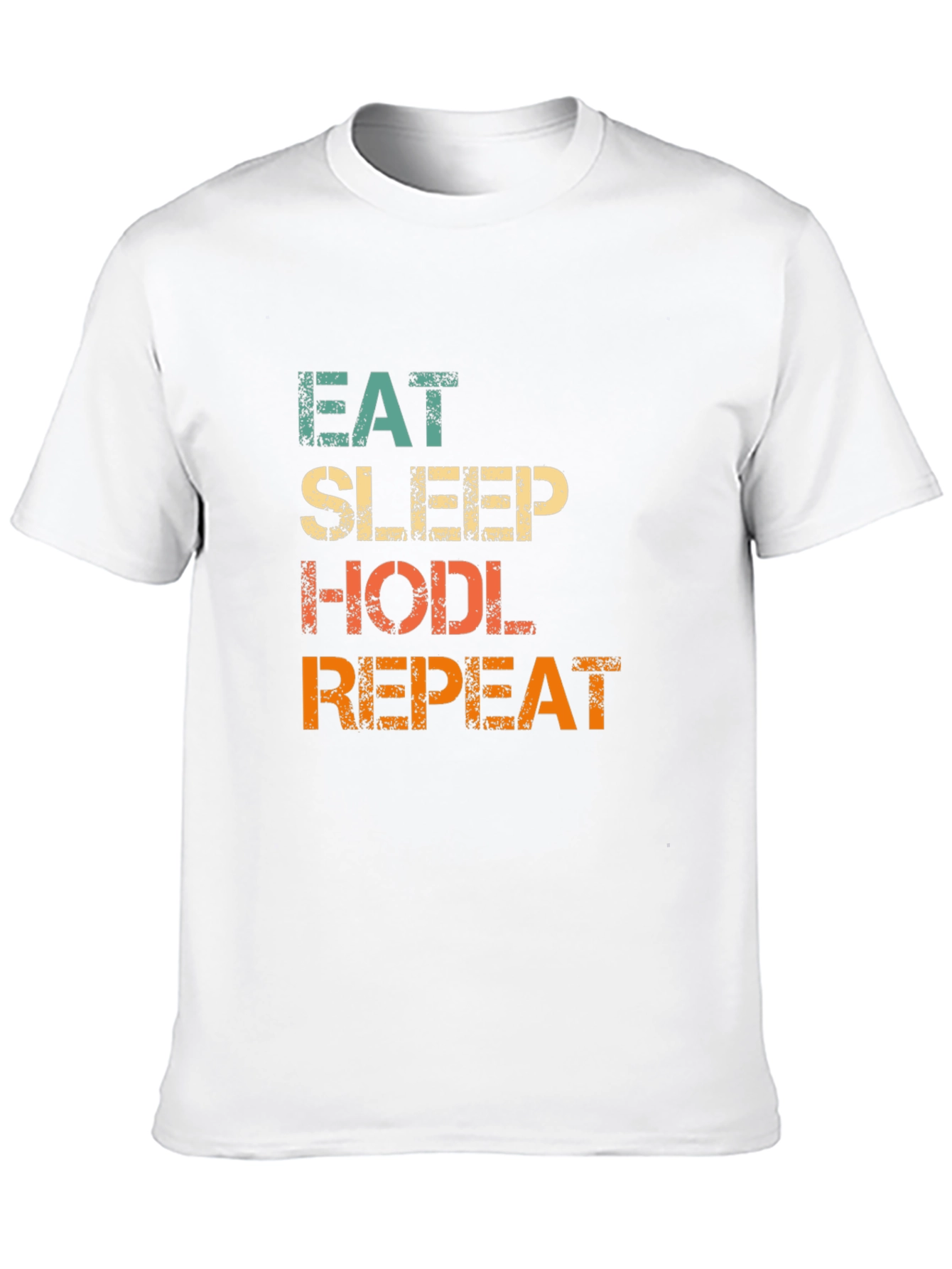 Eat Sleep HODL Repeat Crypto T-Shirt