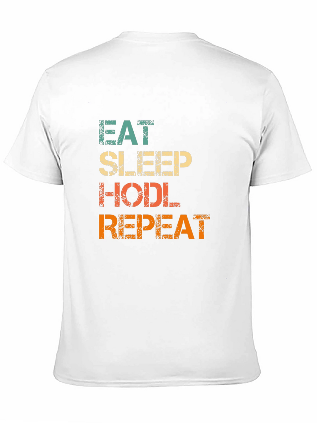 Eat Sleep HODL Repeat Crypto T-Shirt