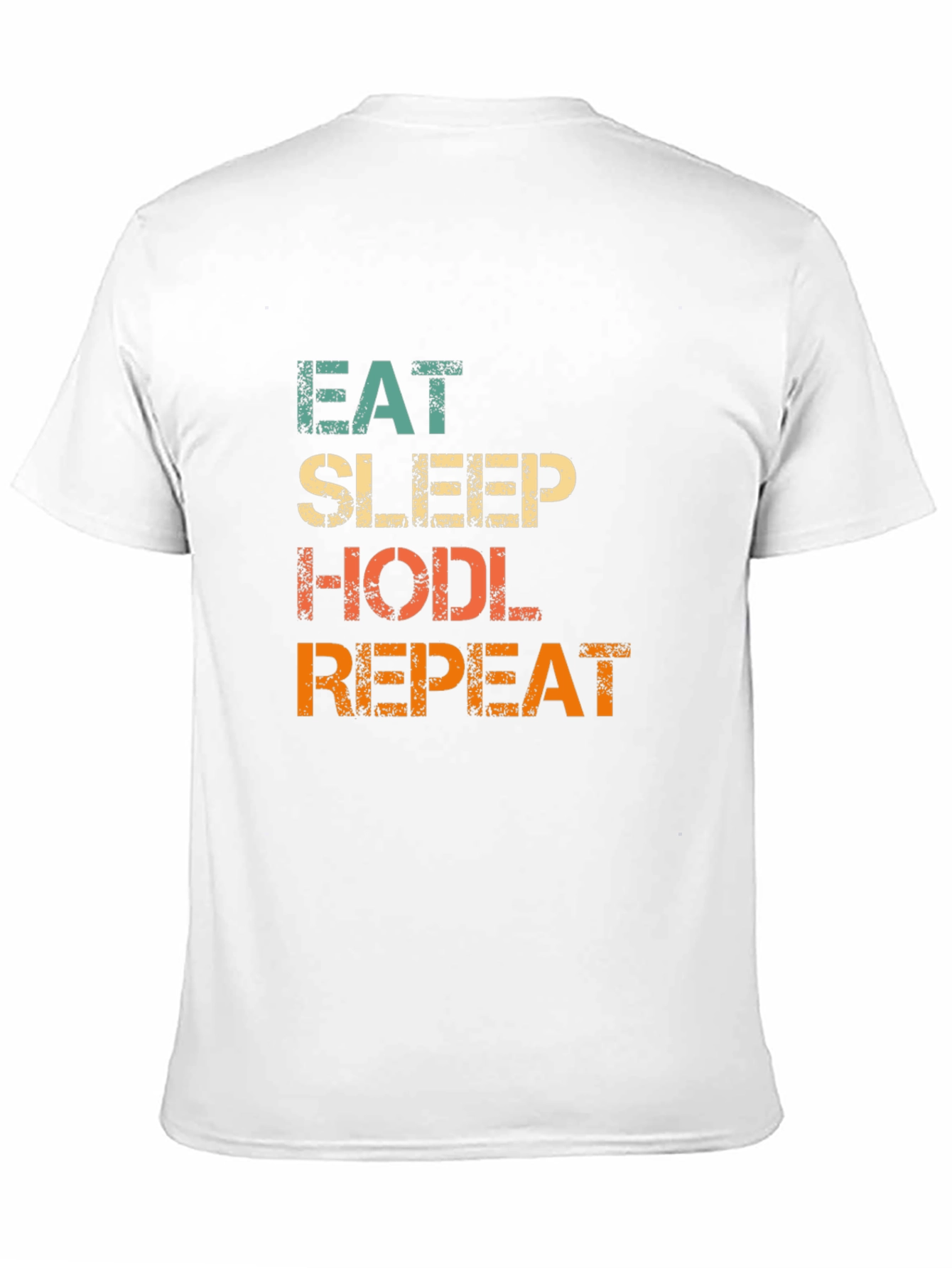 Eat Sleep HODL Repeat Crypto T-Shirt