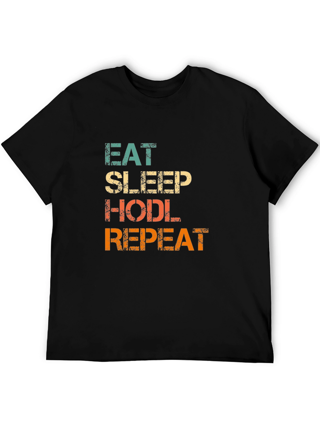 Eat Sleep HODL Repeat Crypto T-Shirt