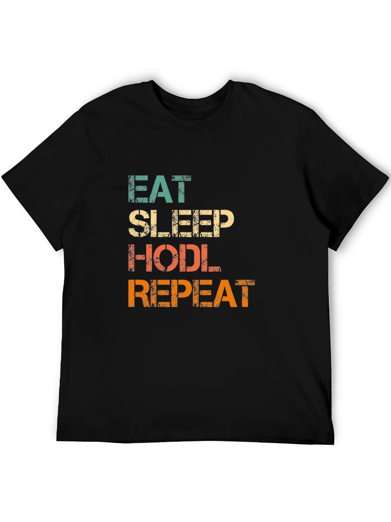 Eat Sleep HODL Repeat Crypto T-Shirt