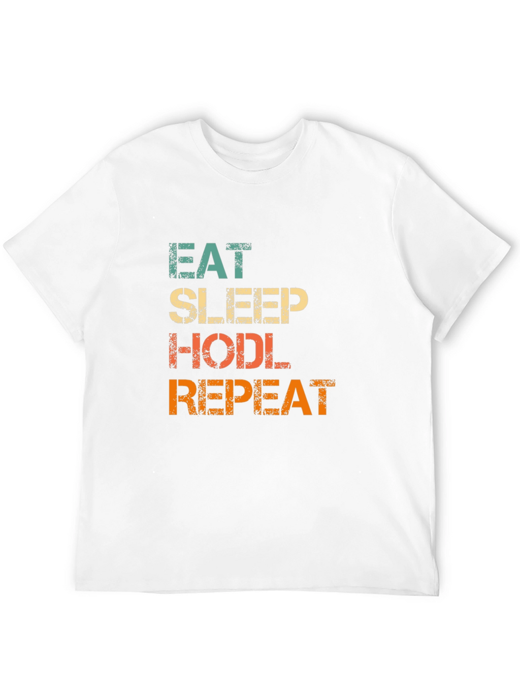 Eat Sleep HODL Repeat Crypto T-Shirt