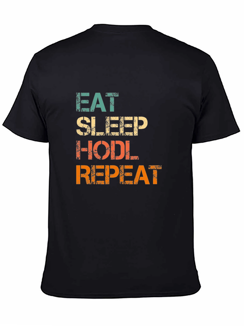 Eat Sleep HODL Repeat Crypto T-Shirt