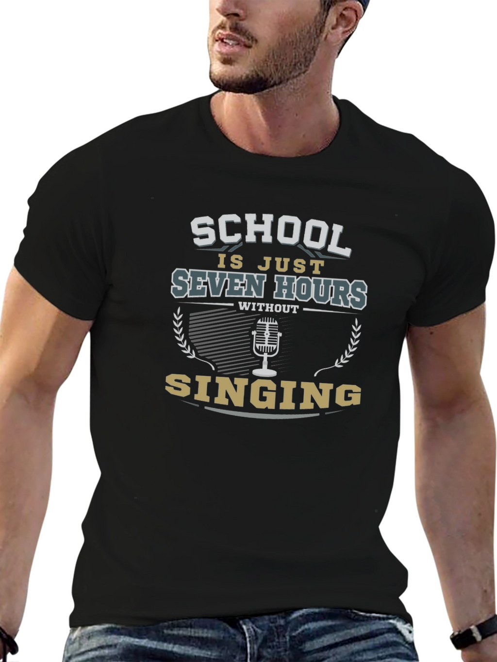 School Is Just Seven Hours Without Singing T-Shirt