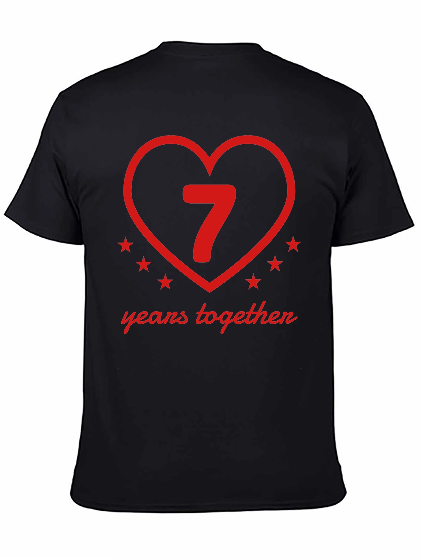 7th Anniversary T-Shirt - Years Together