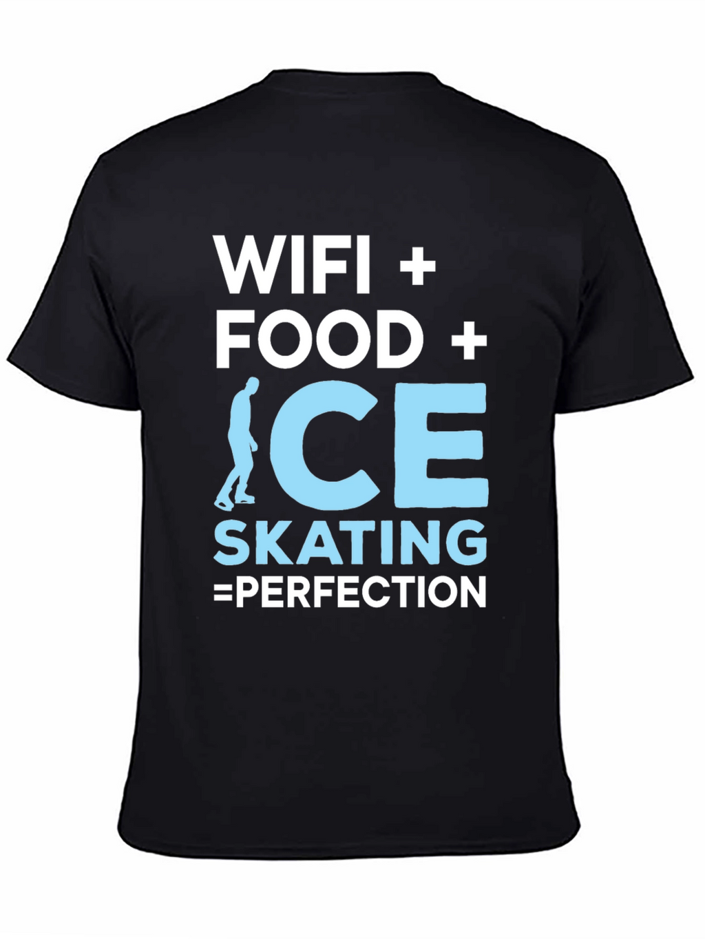 Wifi Food Ice Skating Perfection Graphic Tee