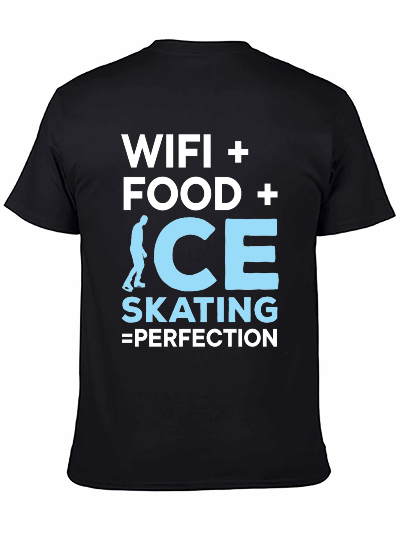 Wifi Food Ice Skating Perfection Graphic Tee
