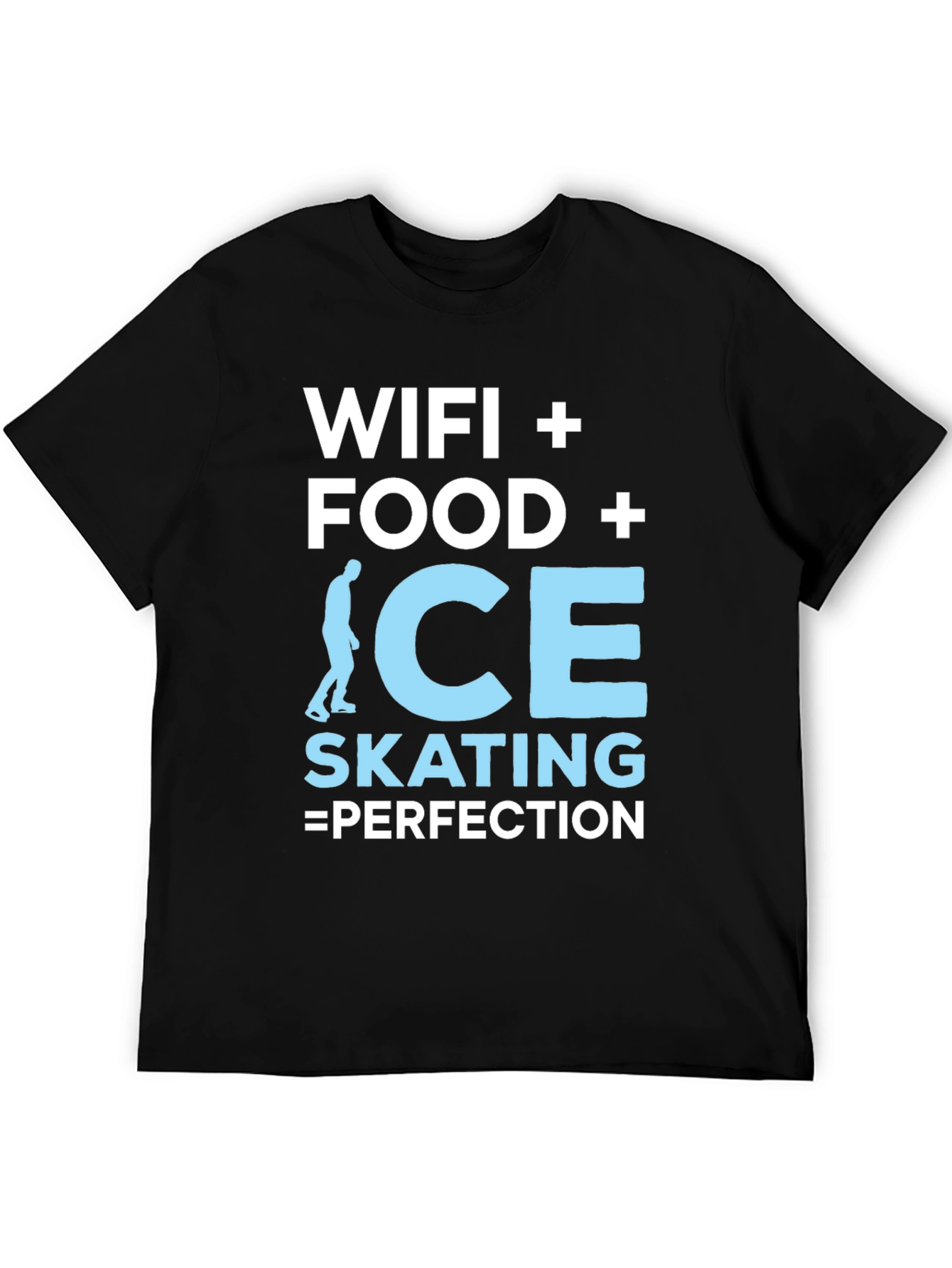 Wifi Food Ice Skating Perfection Graphic Tee