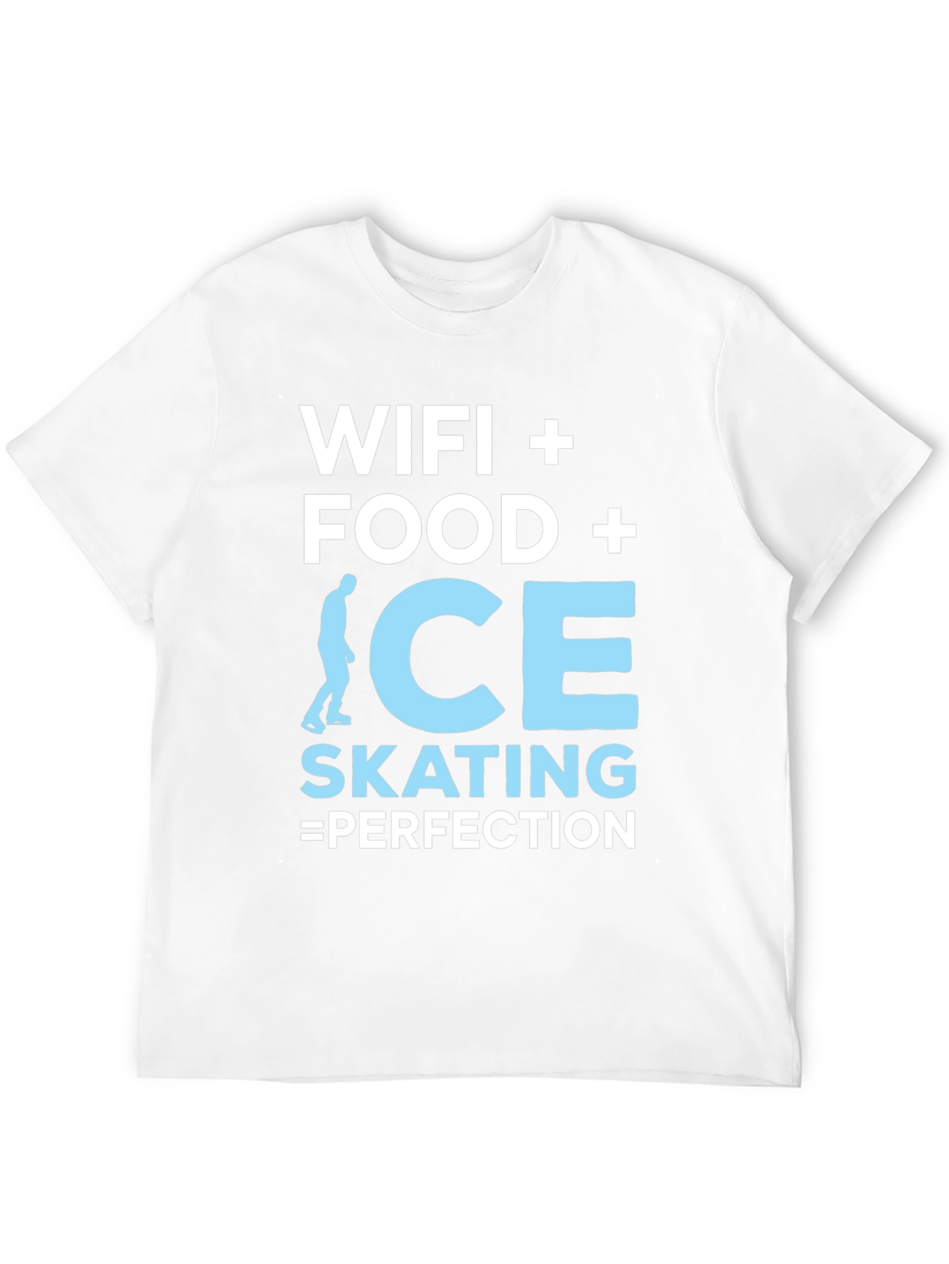 Wifi Food Ice Skating Perfection Graphic Tee
