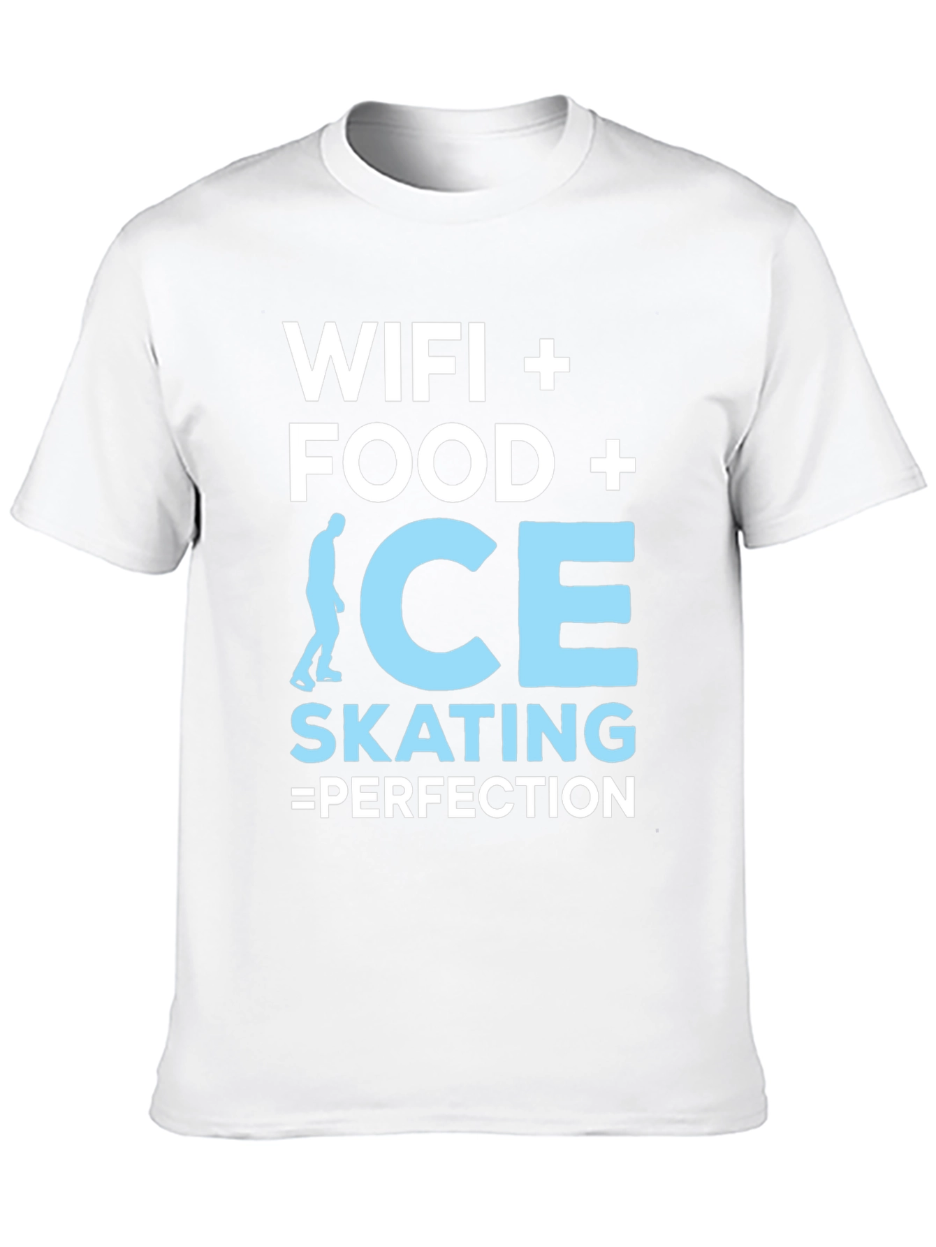 Wifi Food Ice Skating Perfection Graphic Tee