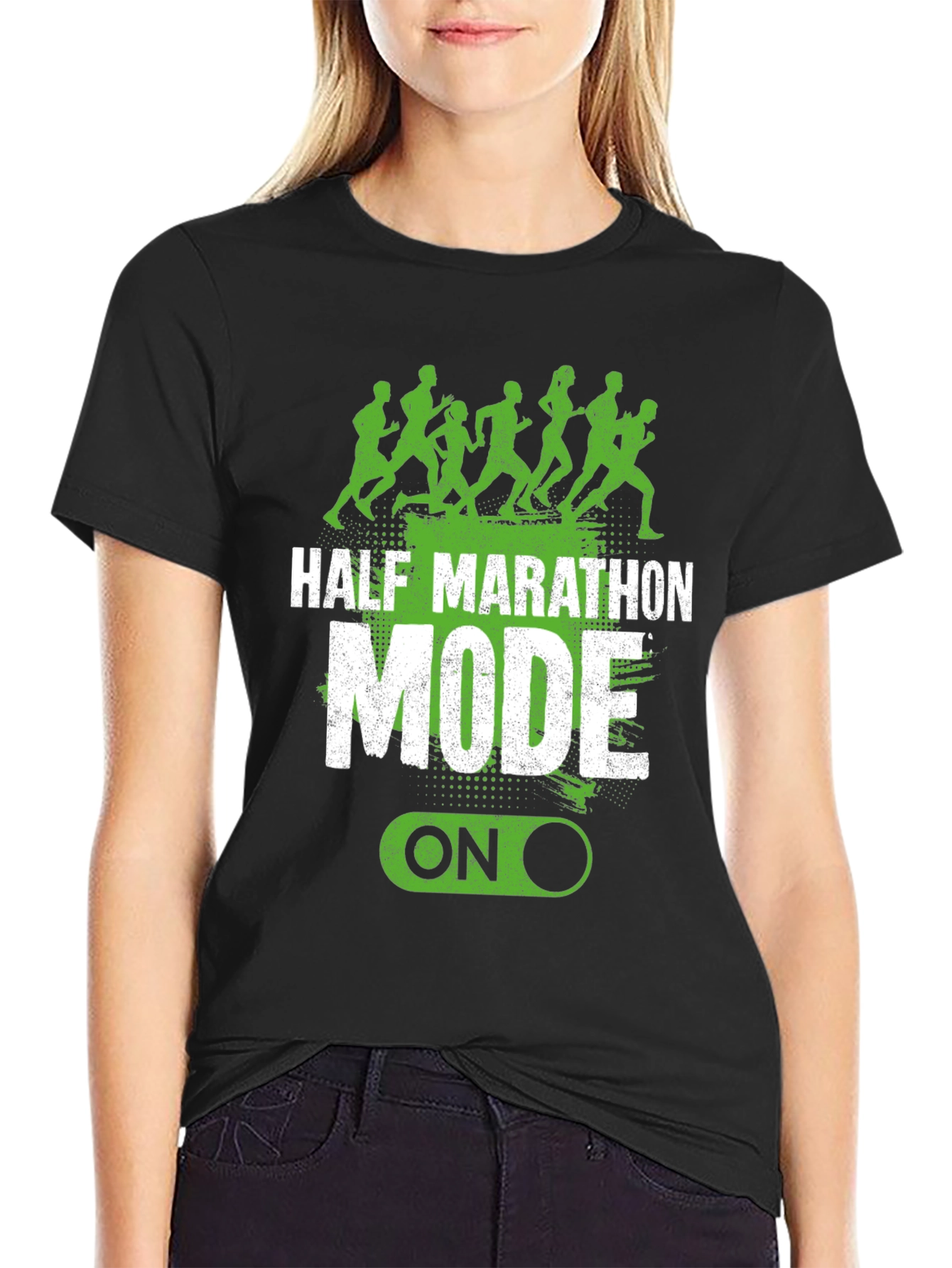Half Marathon Mode On T-Shirt