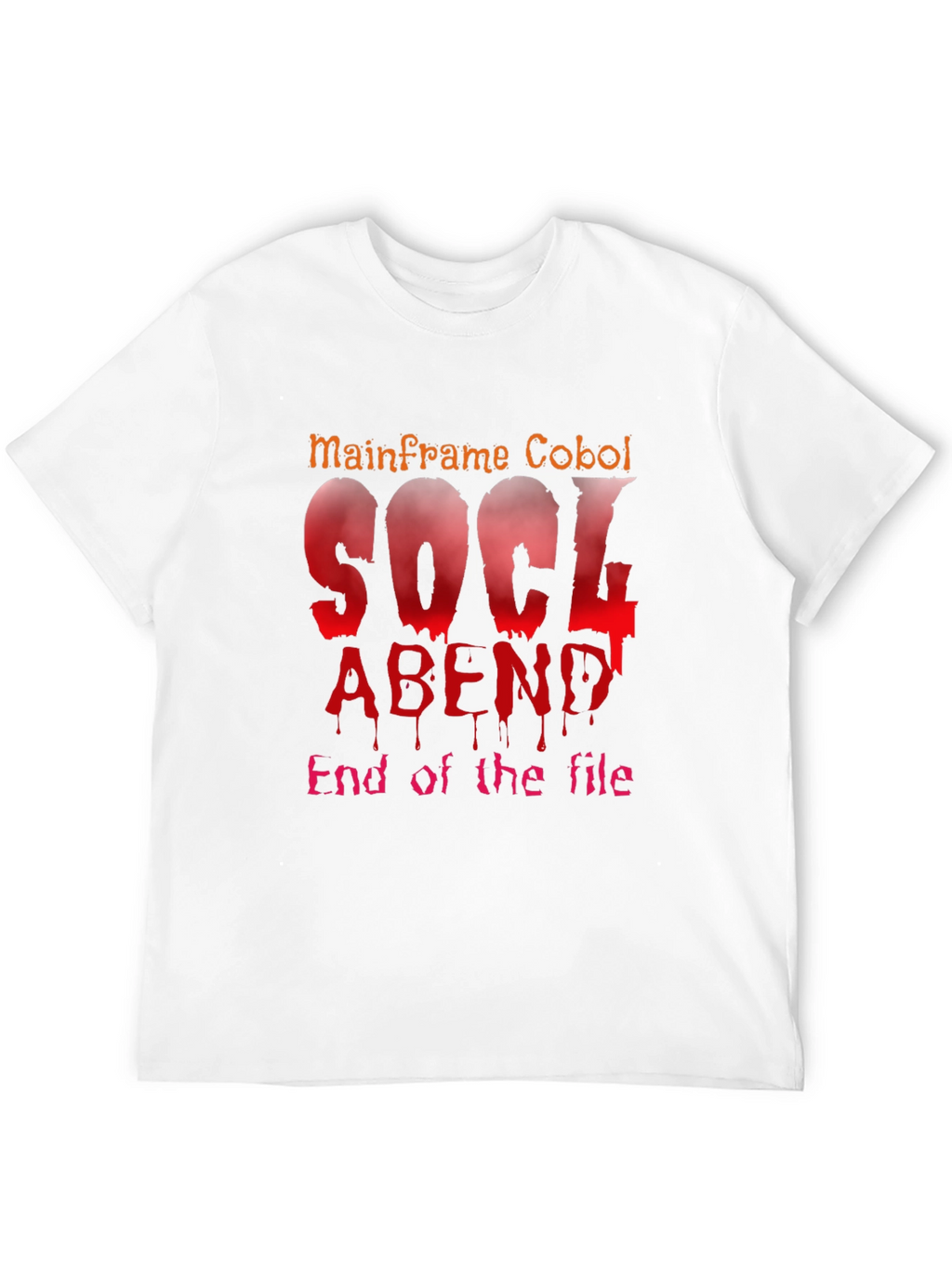 Mainframe Cobol Programmer T-Shirt