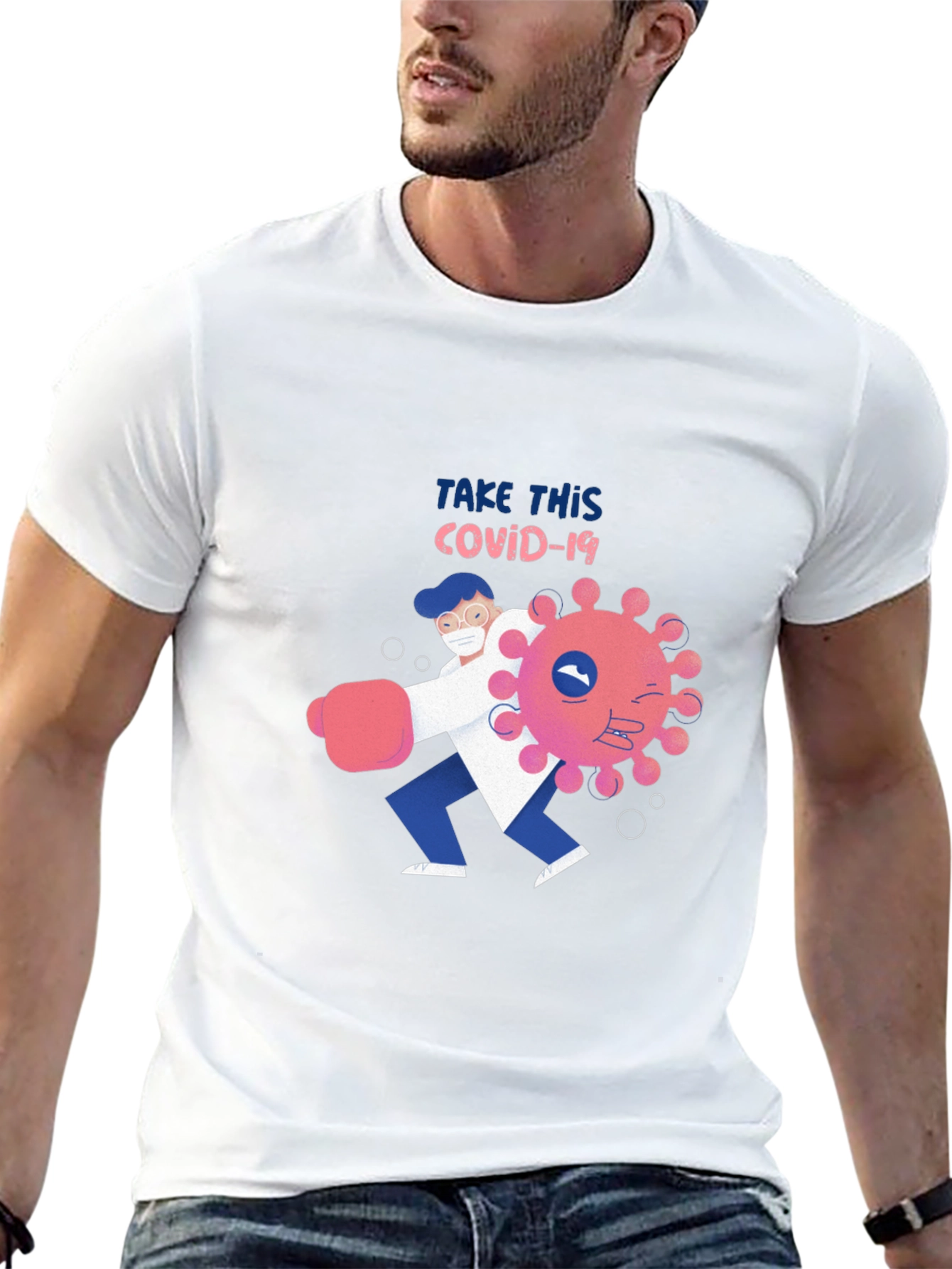 Take This COVID-19 T-Shirt: Fight Back in Style