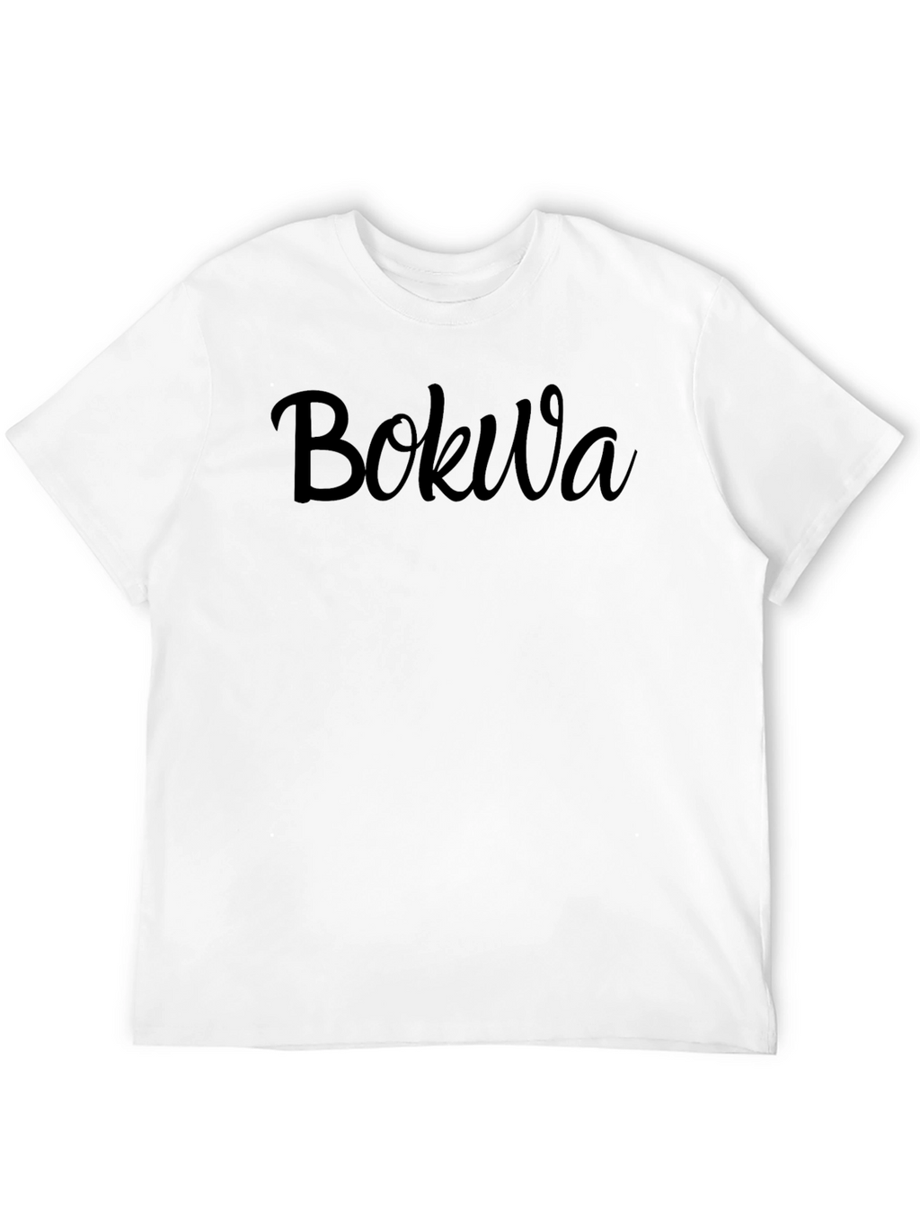 Bokwa Black Tee - Modern Style
