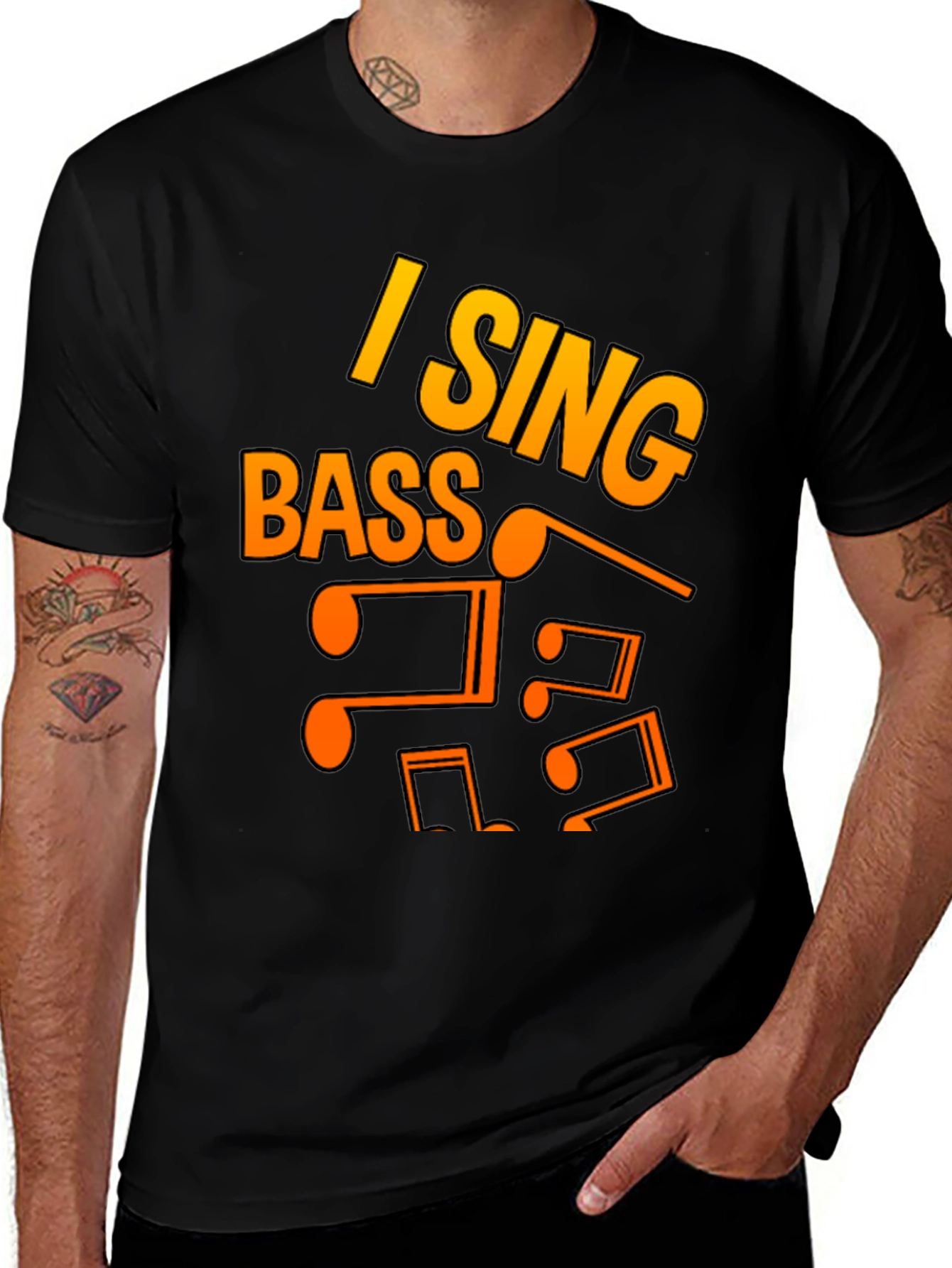 I Sing Bass Graphic Tee