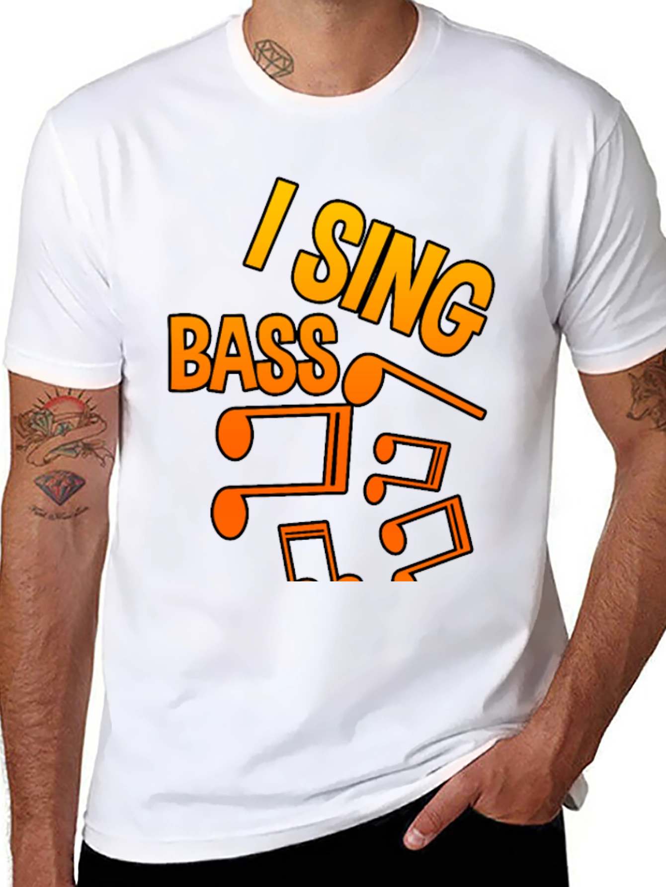 I Sing Bass Graphic Tee