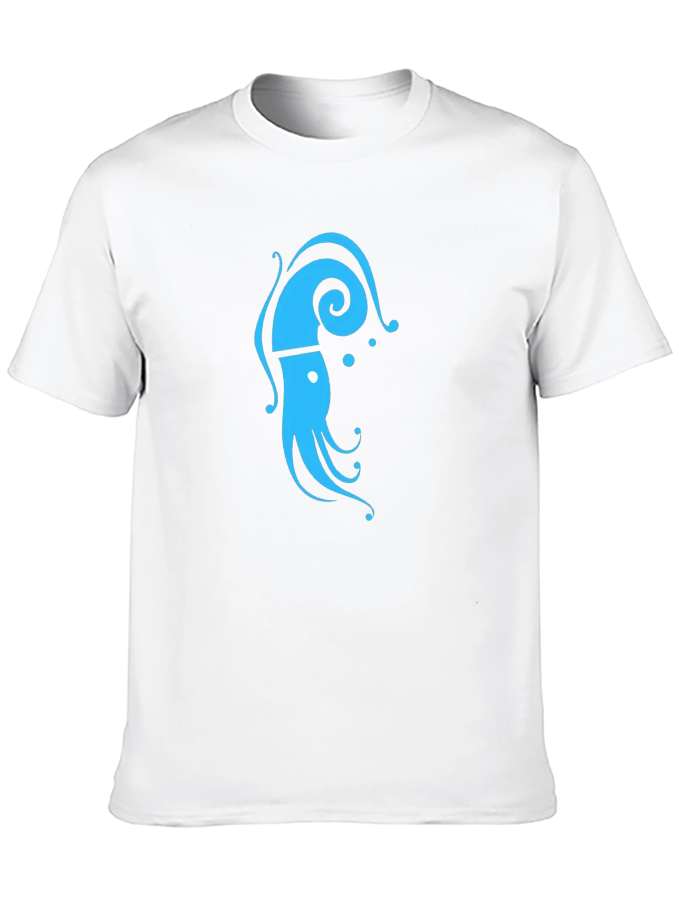 Squid Graphic T-Shirt - Cool Casual Tee