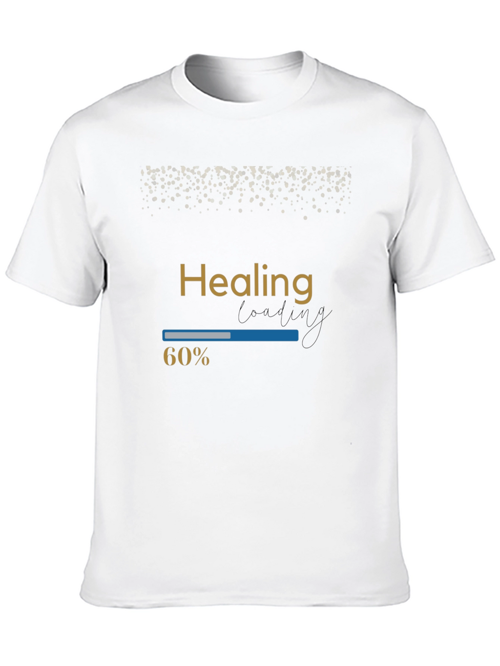 Healing Loading Funny Graphic Tee