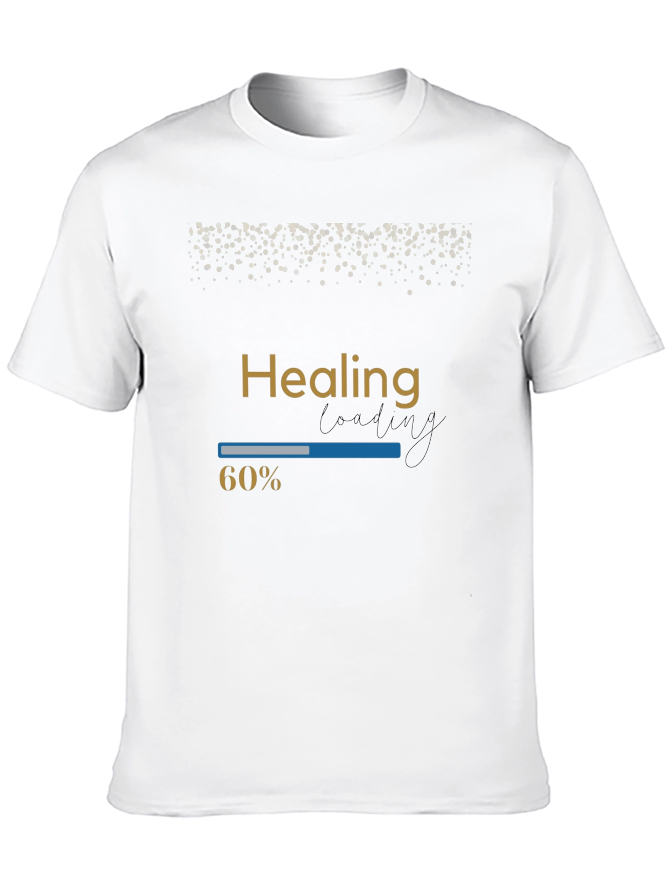 Healing Loading Funny Graphic Tee
