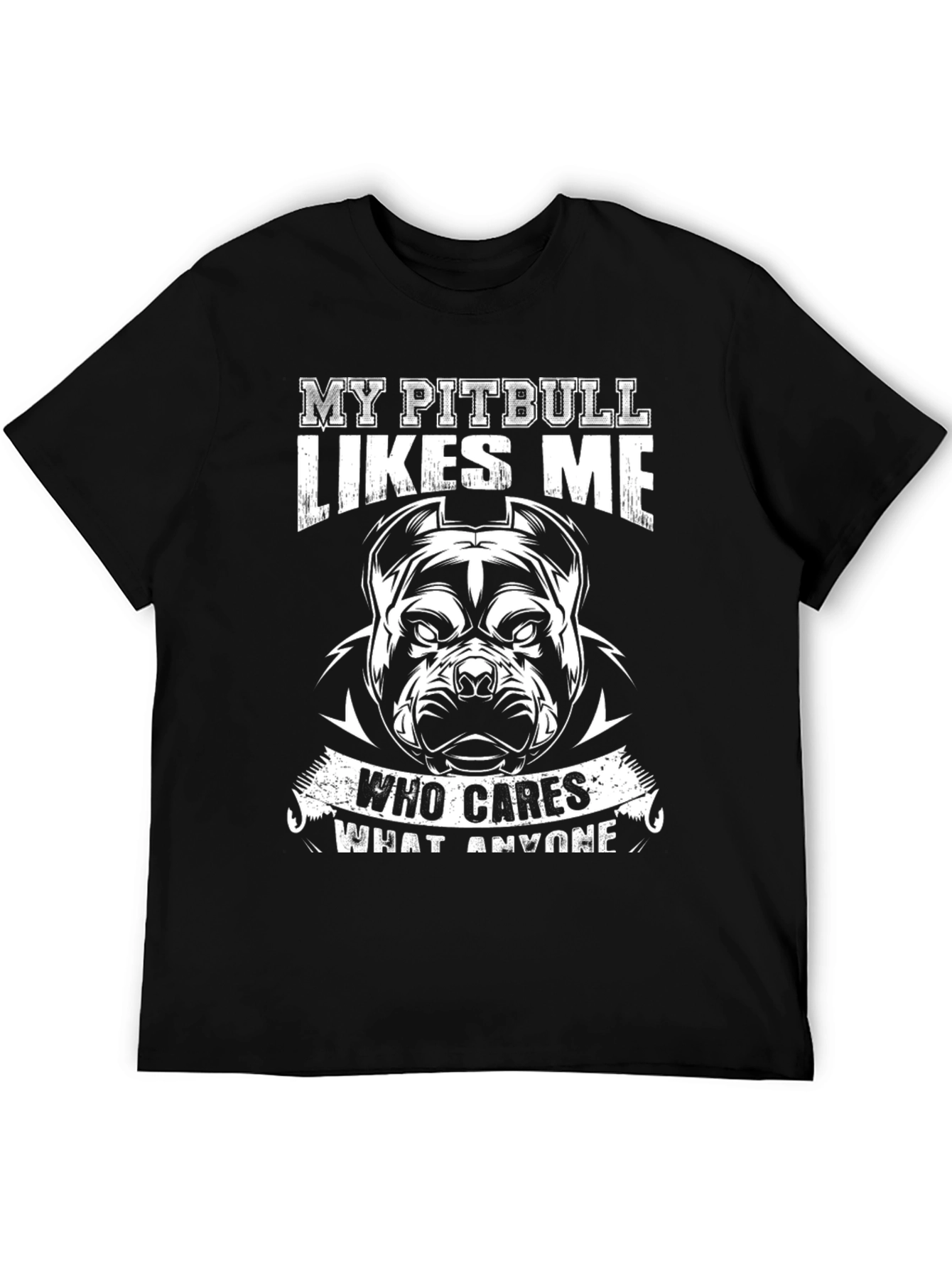 My Pitbull Likes Me T-Shirt - Dog Lover Tee