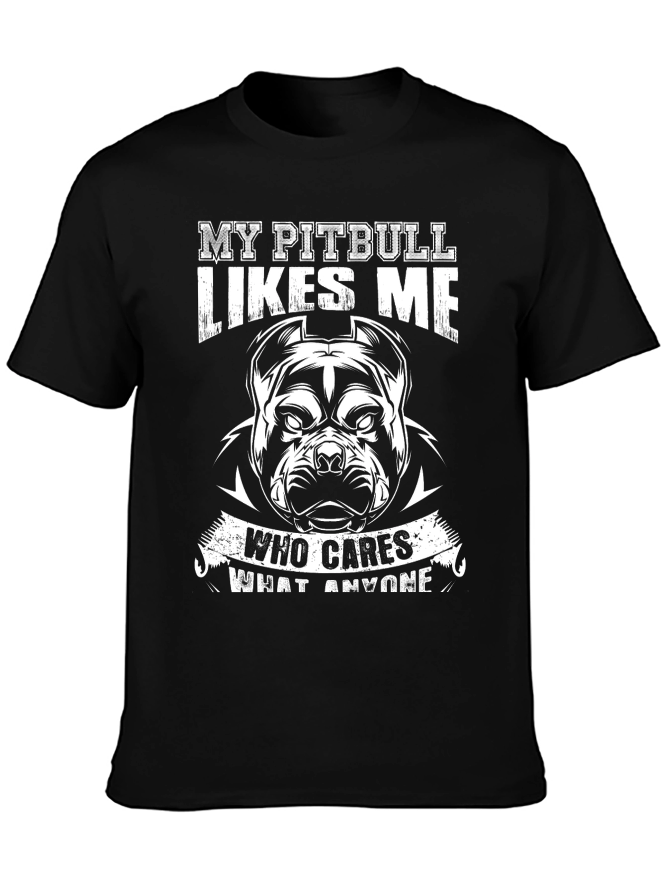My Pitbull Likes Me T-Shirt - Dog Lover Tee