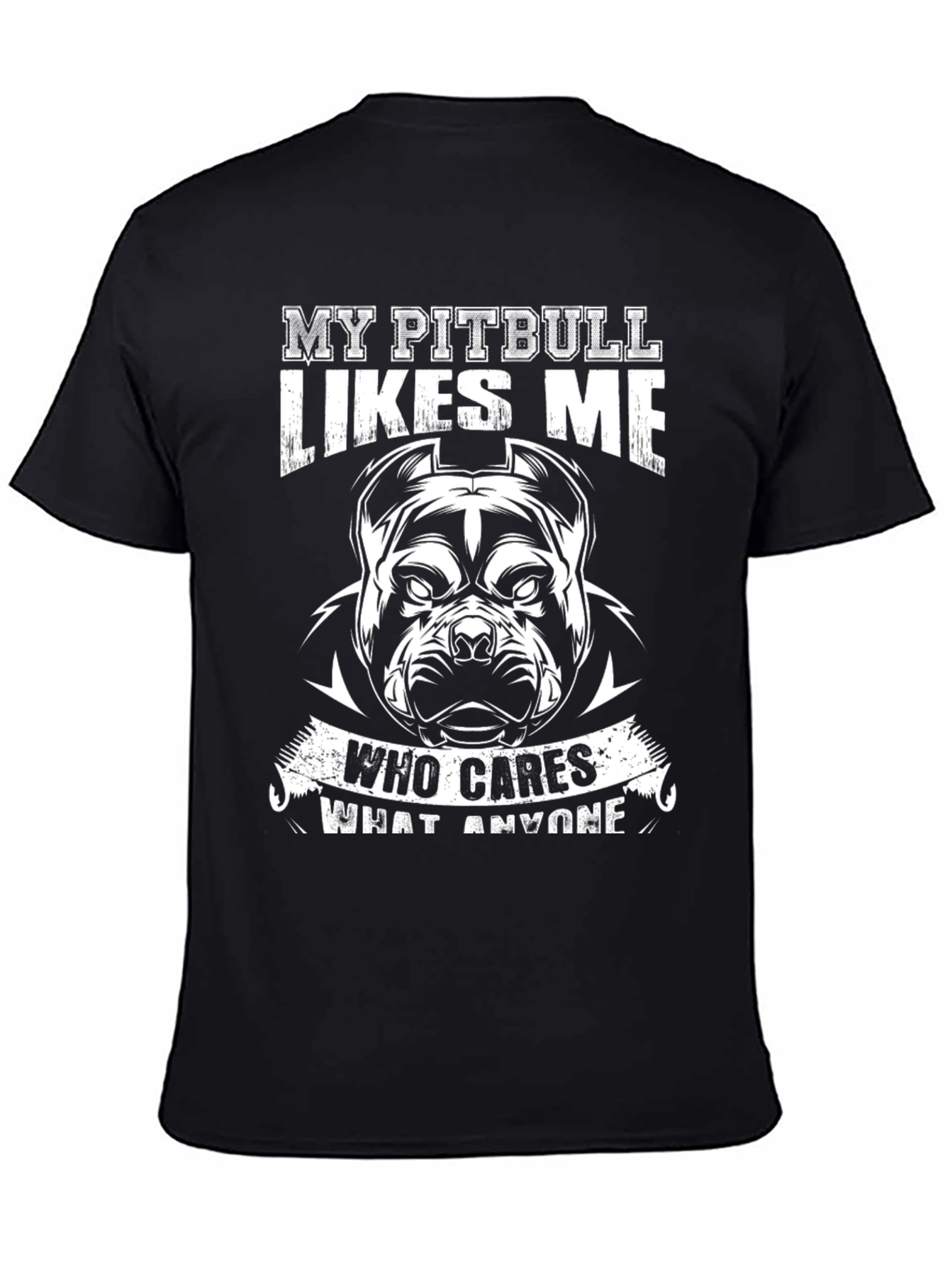 My Pitbull Likes Me T-Shirt - Dog Lover Tee