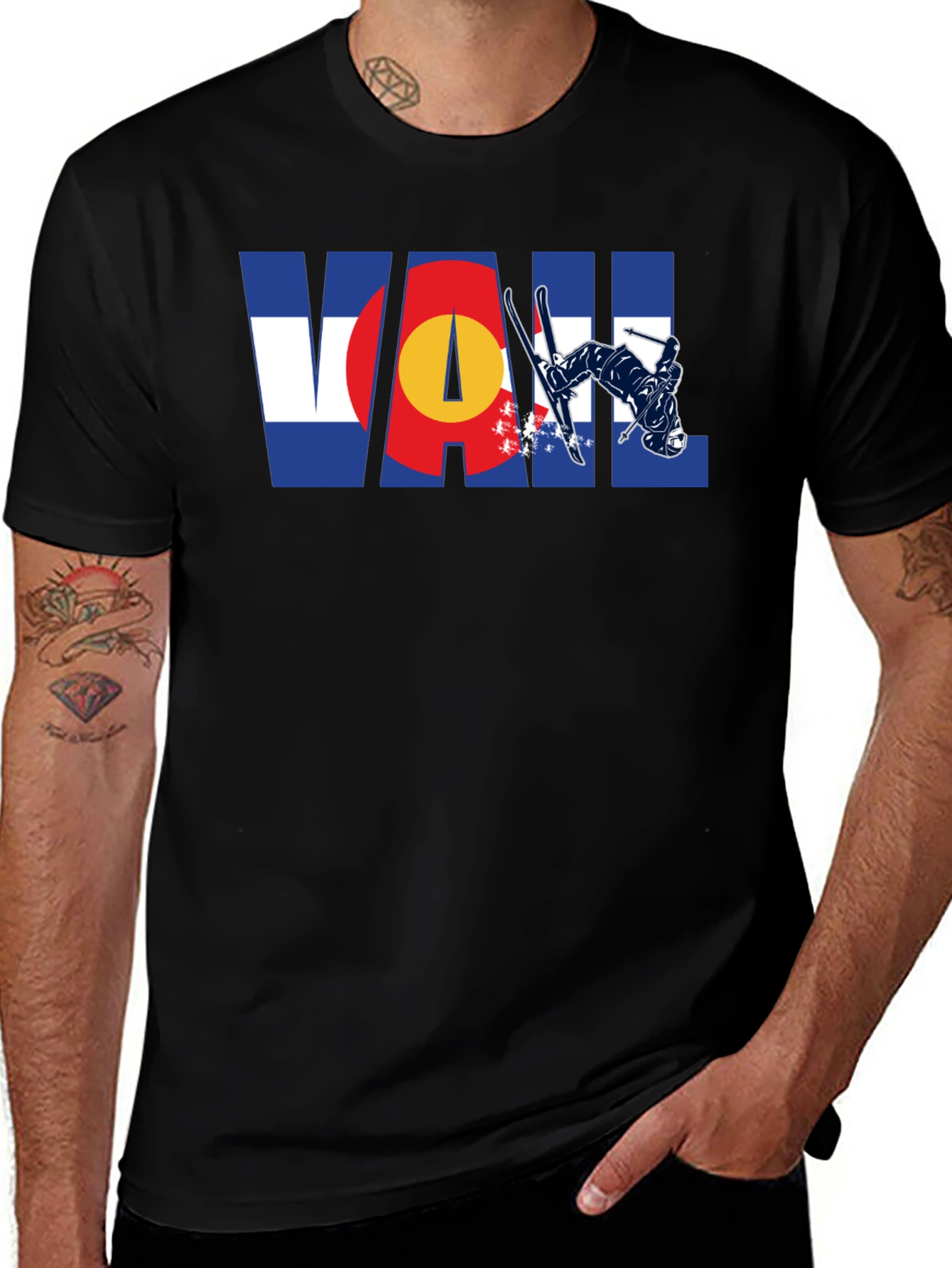 Colorado Vail Ski T-Shirt