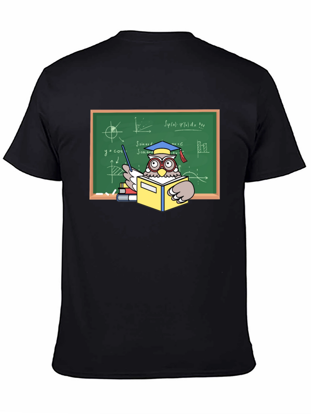 Professor Owl Graphic T-Shirt - Academic Humor