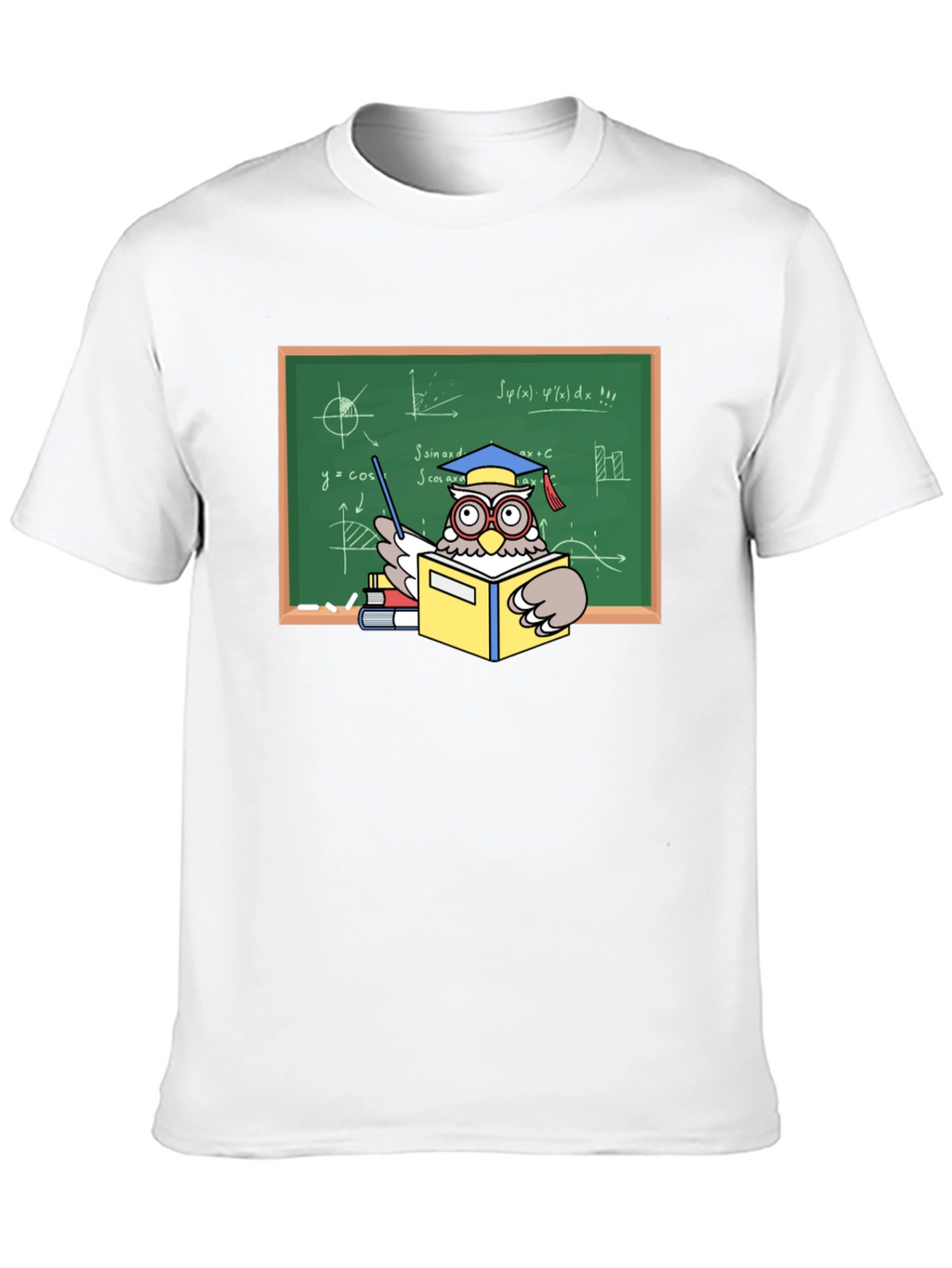 Professor Owl Graphic T-Shirt - Academic Humor