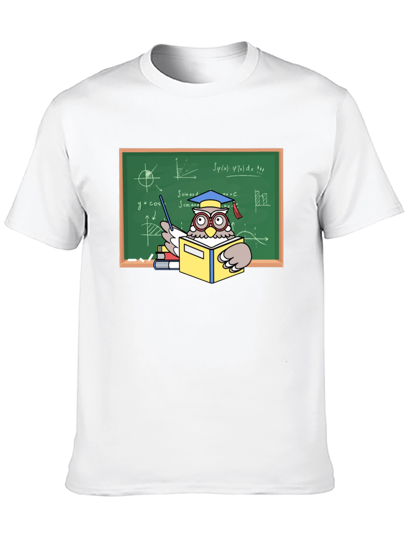 Professor Owl Graphic T-Shirt - Academic Humor