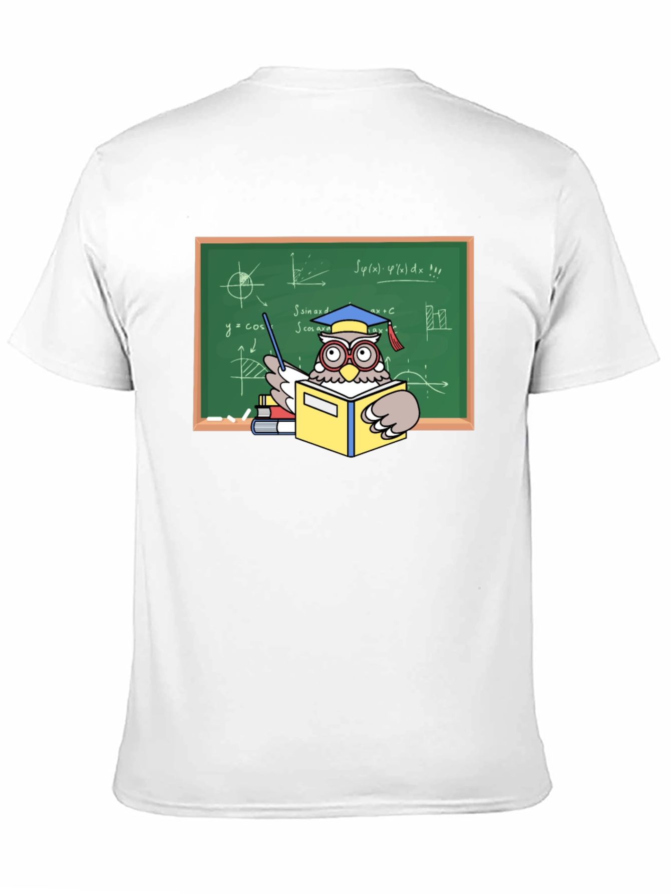 Professor Owl Graphic T-Shirt - Academic Humor