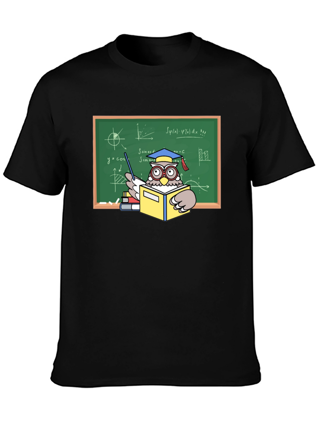 Professor Owl Graphic T-Shirt - Academic Humor