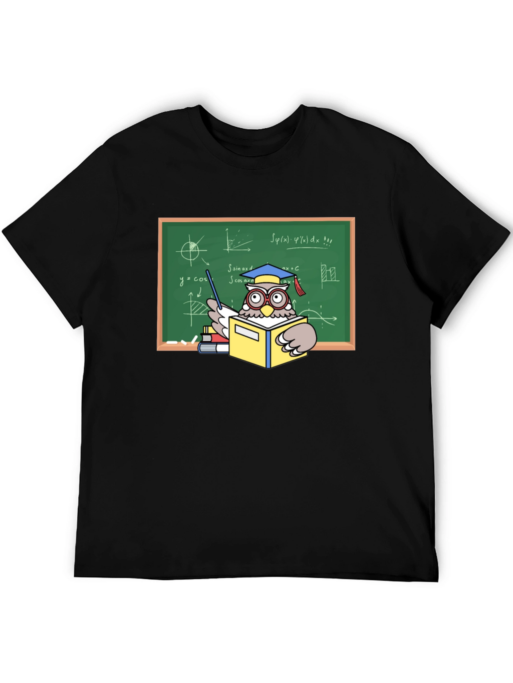 Professor Owl Graphic T-Shirt - Academic Humor
