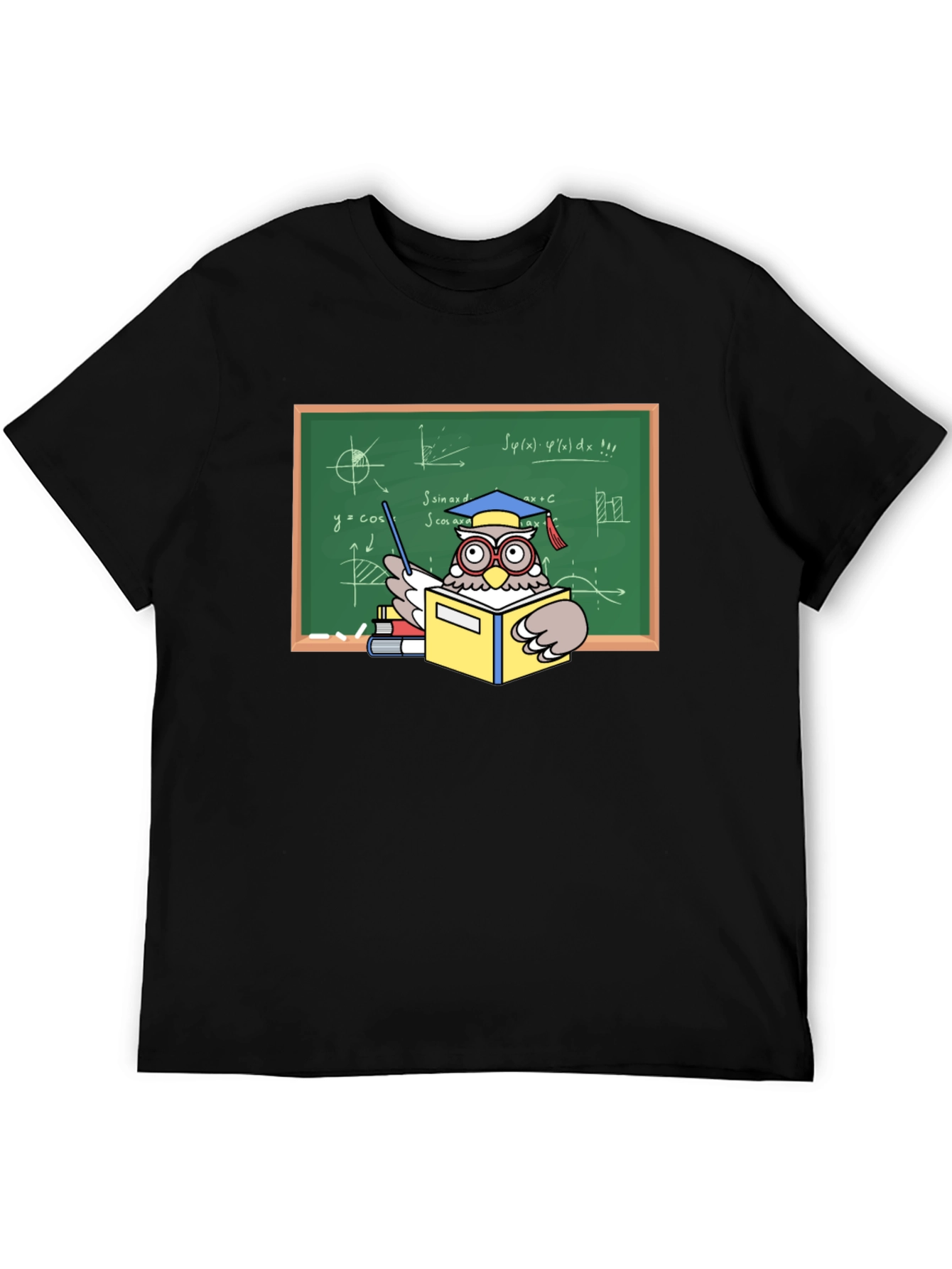 Professor Owl Graphic T-Shirt - Academic Humor