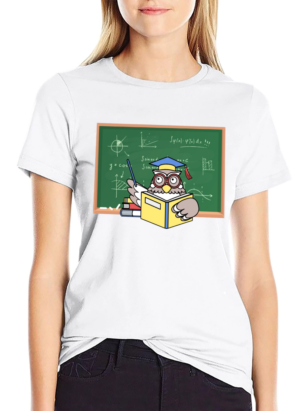 Professor Owl Graphic T-Shirt - Academic Humor