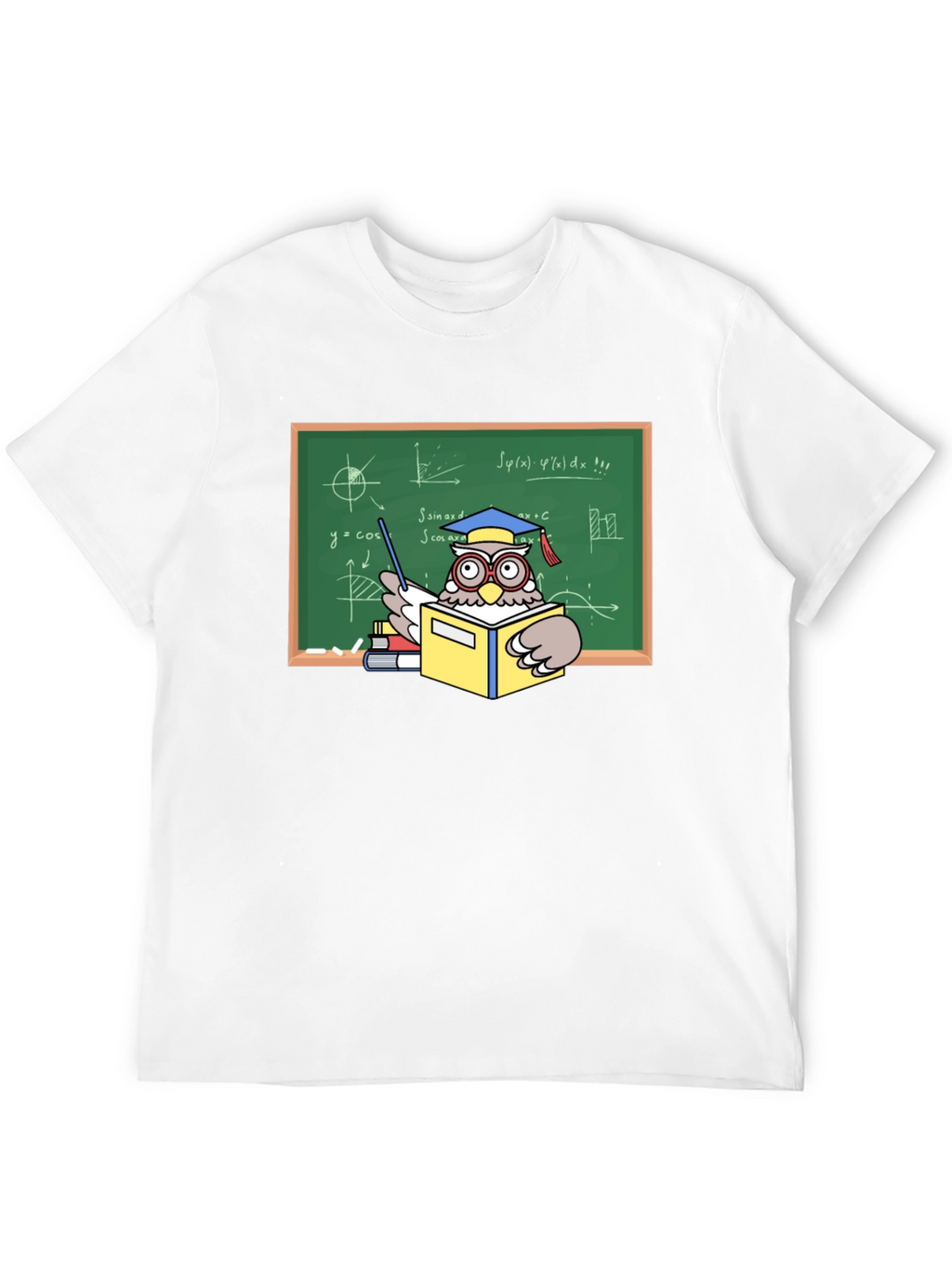 Professor Owl Graphic T-Shirt - Academic Humor