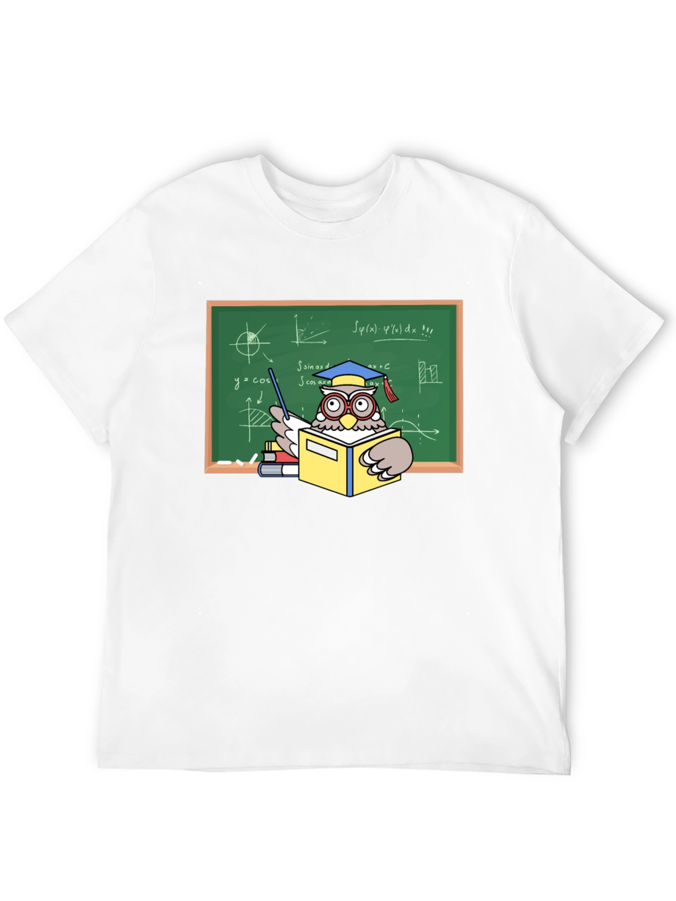 Professor Owl Graphic T-Shirt - Academic Humor