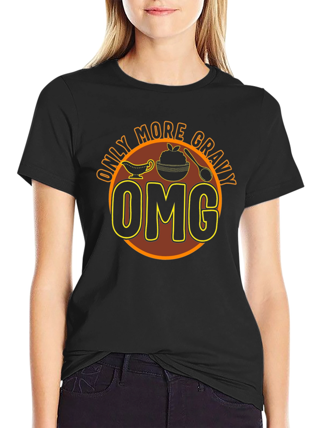 Only More Gravy OMG T-Shirt - Thanksgiving