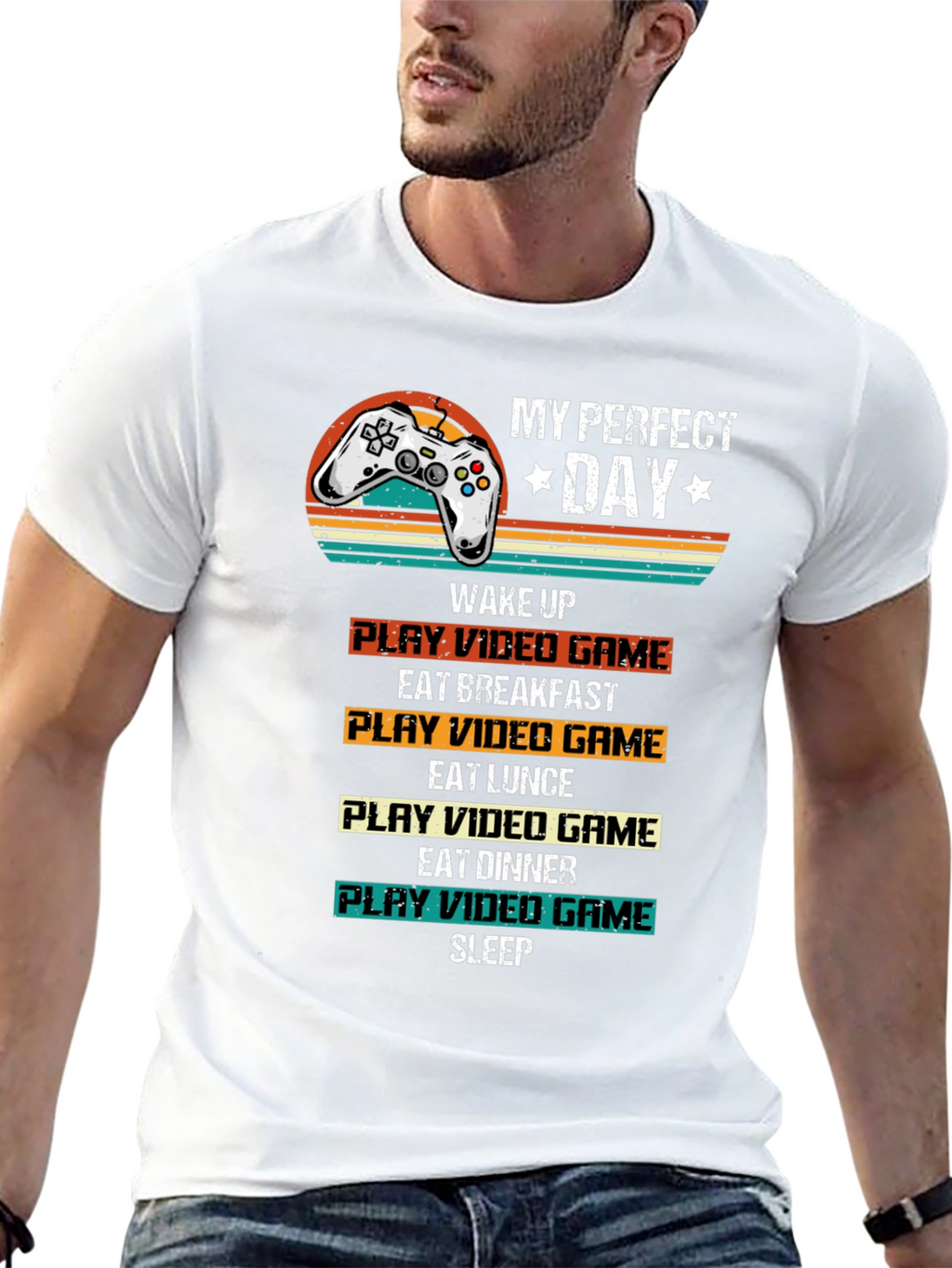 My Perfect Day Gamer T-Shirt