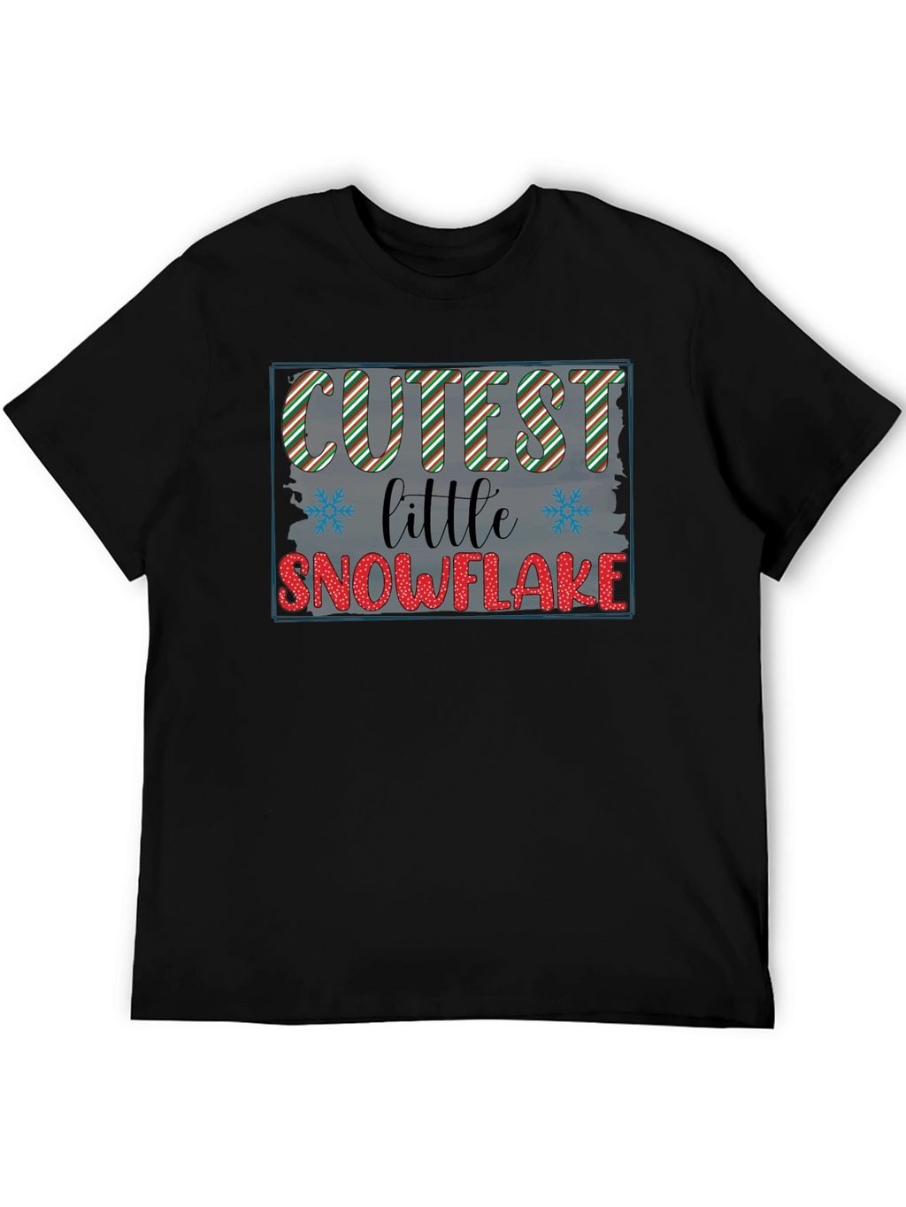 Cutest Little Snowflake Graphic Tee