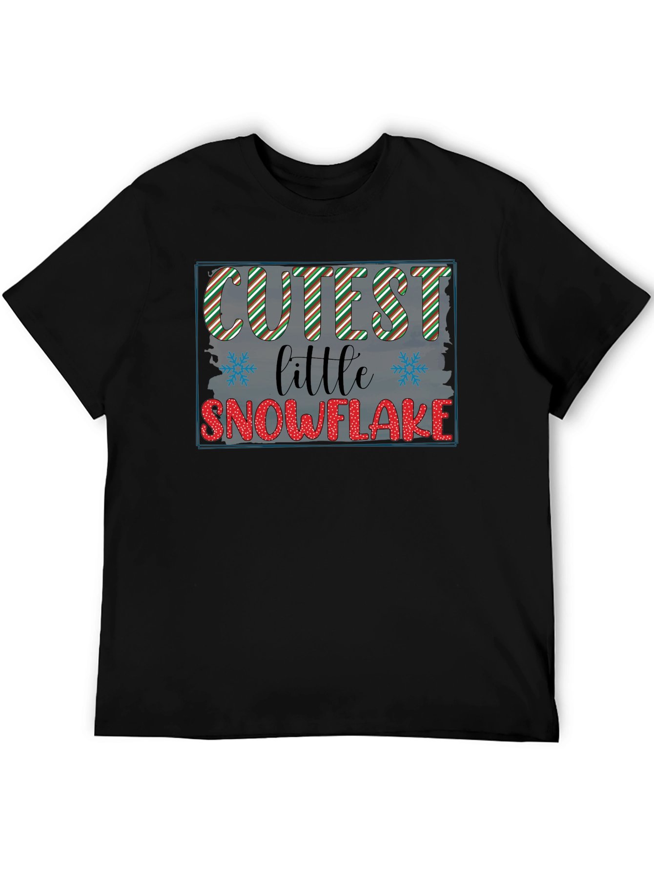 Cutest Little Snowflake Graphic Tee