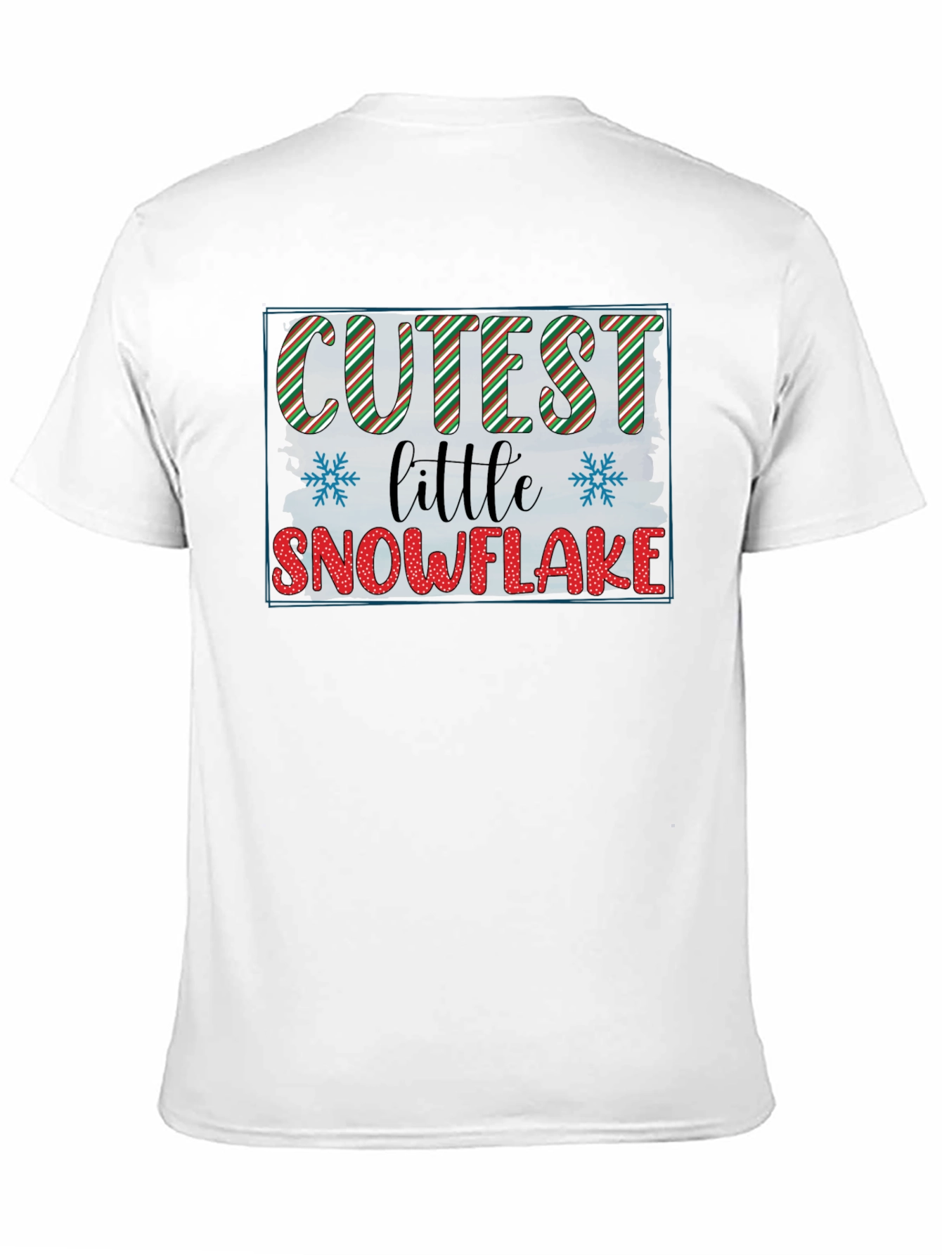 Cutest Little Snowflake Graphic Tee