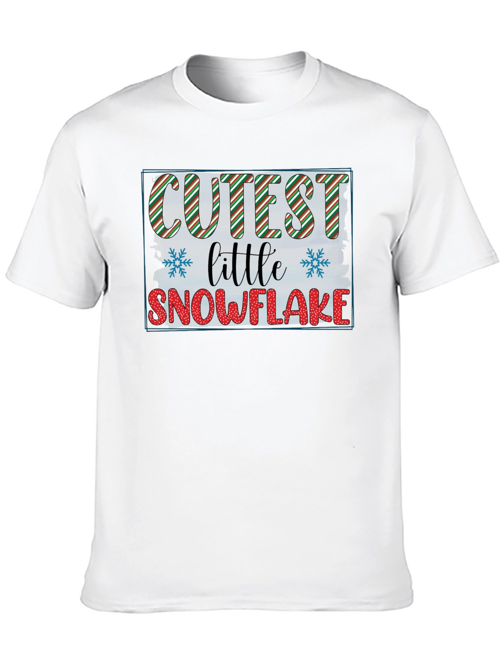 Cutest Little Snowflake Graphic Tee