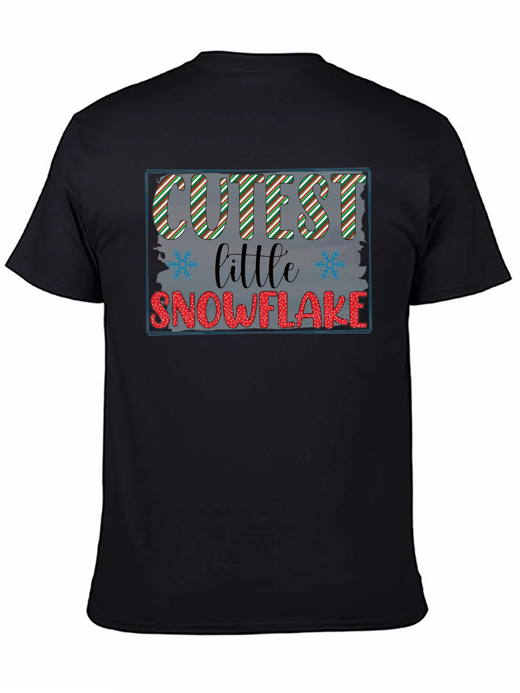 Cutest Little Snowflake Graphic Tee