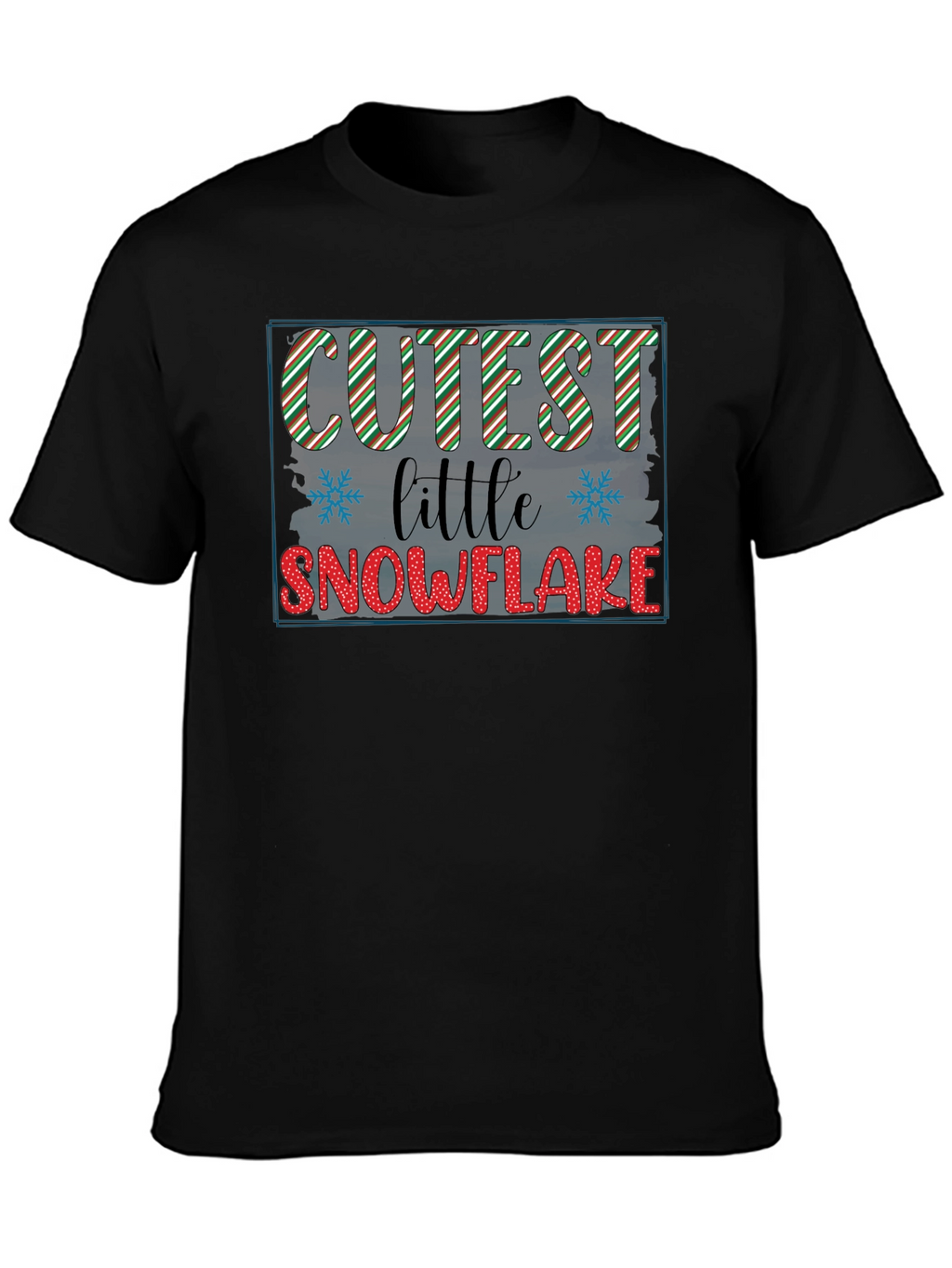 Cutest Little Snowflake Graphic Tee