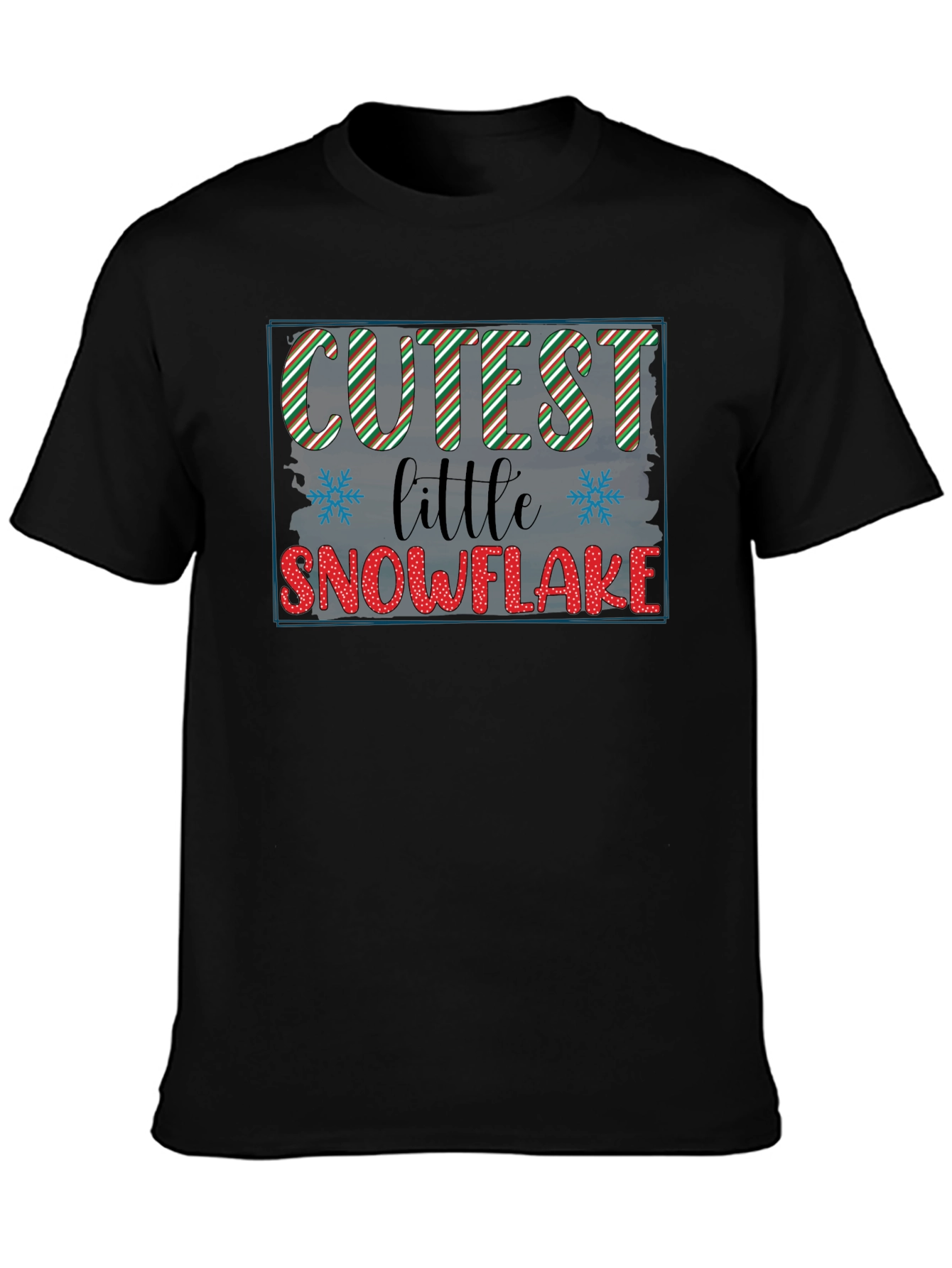 Cutest Little Snowflake Graphic Tee