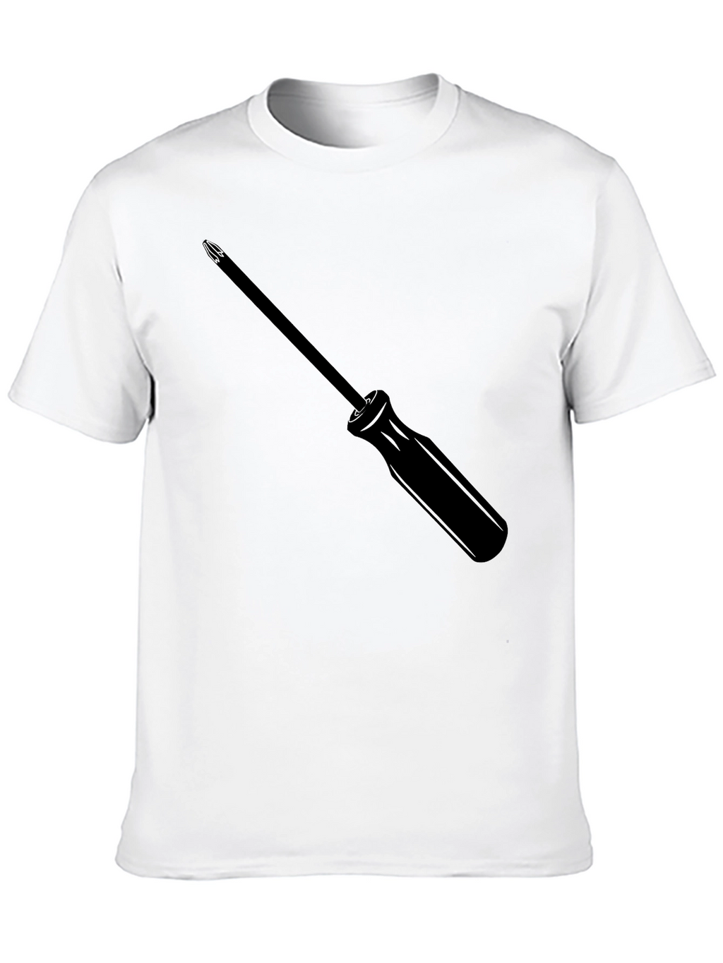 Black Screwdriver T-Shirt - Mens Graphic Tee