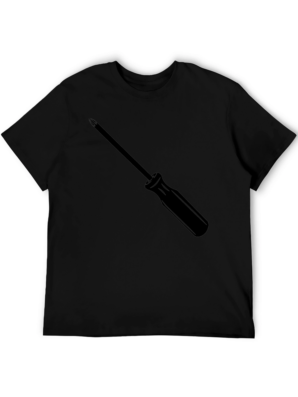 Black Screwdriver T-Shirt - Mens Graphic Tee