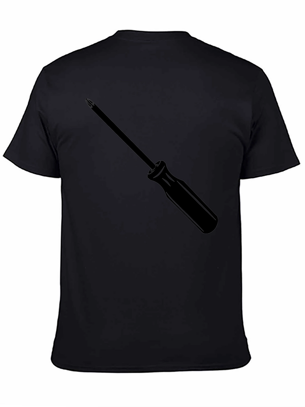 Black Screwdriver T-Shirt - Mens Graphic Tee